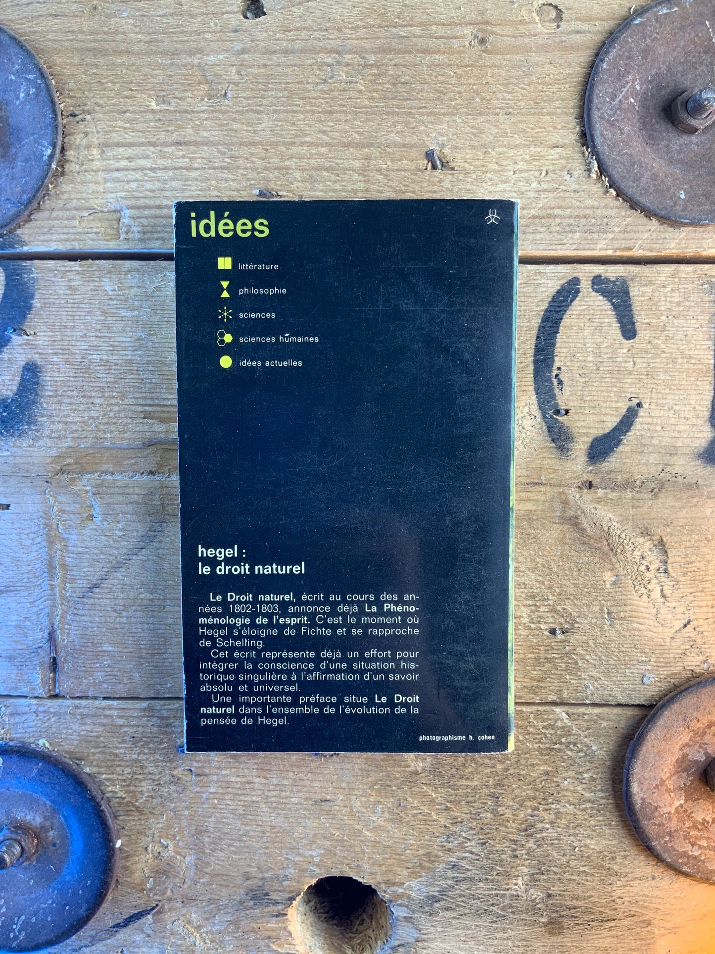 Le droit naturel - Hegel