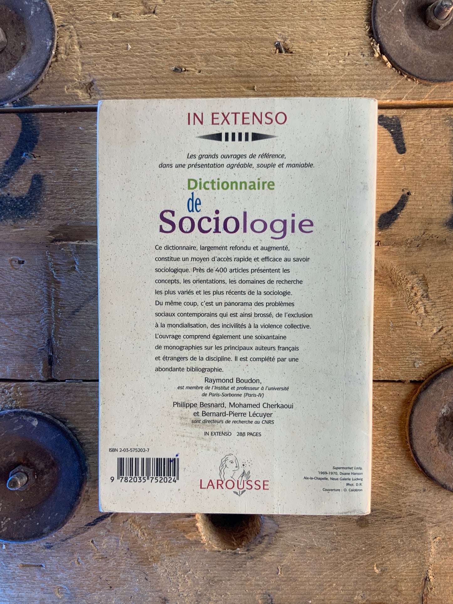 Dictionnaire de sociologie