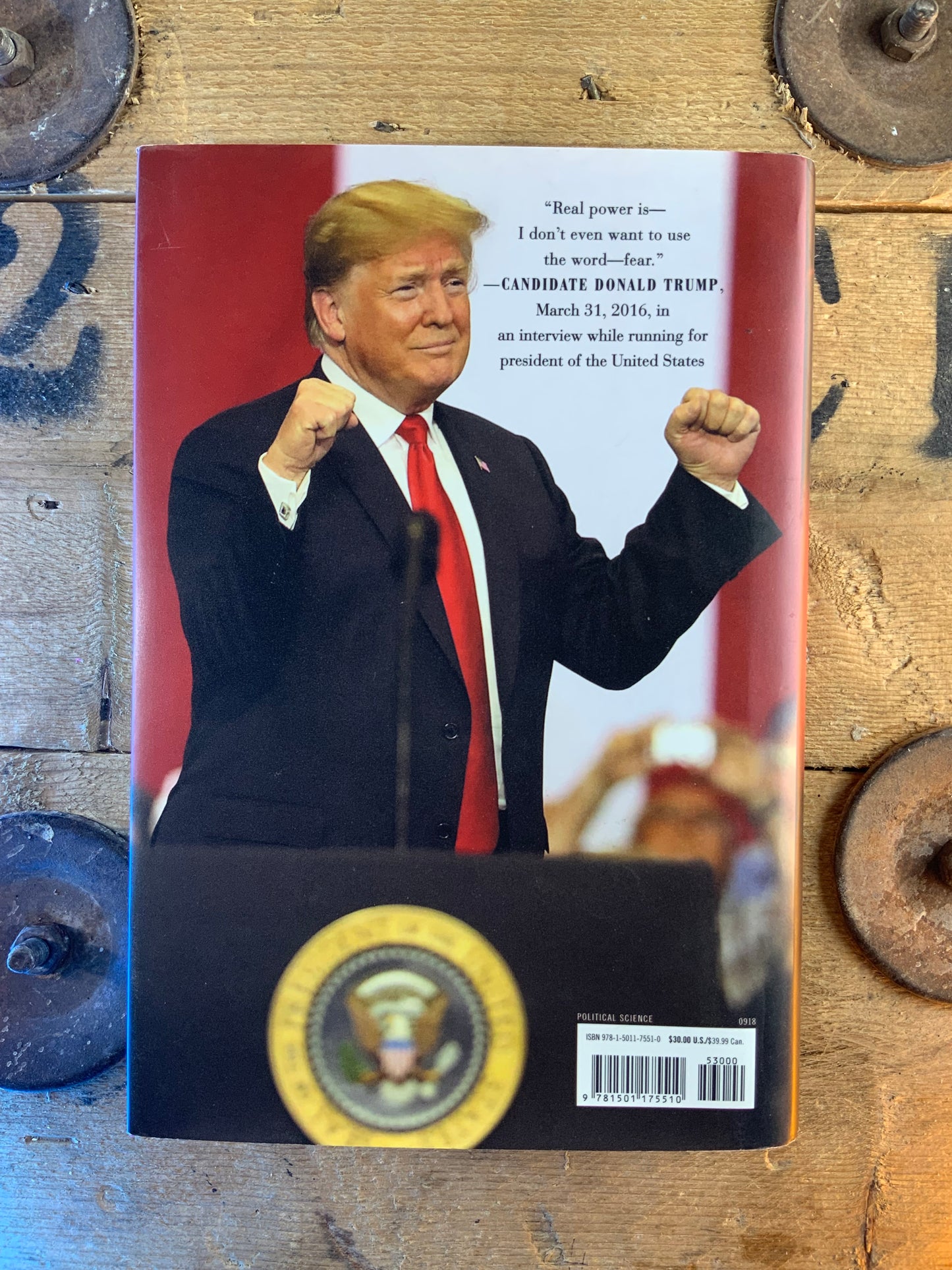 Fear : Trump in the white house - Bob Woodward (Hardcover)