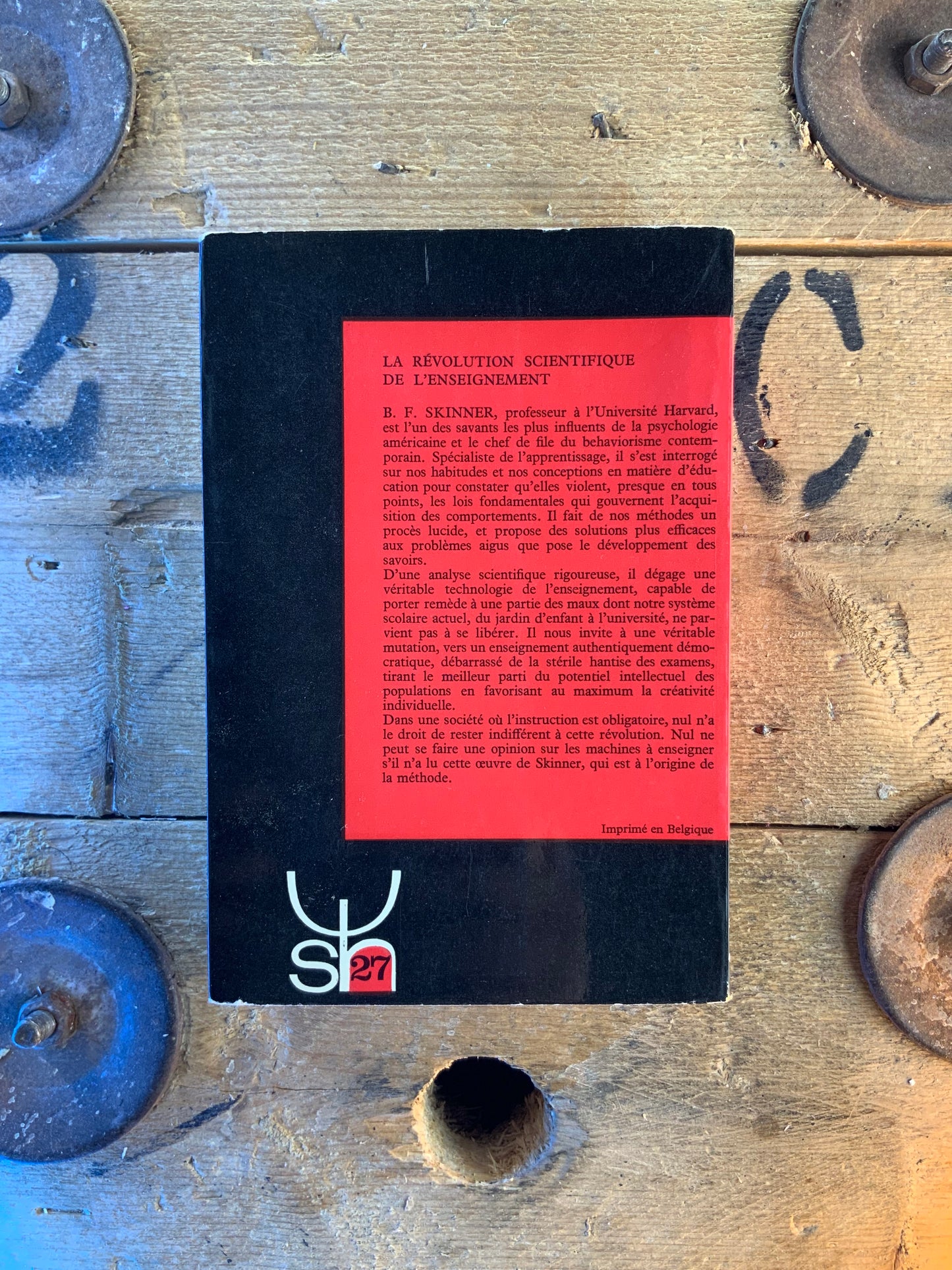 La révolution scientifique de l’enseignement - B. F. Skinner
