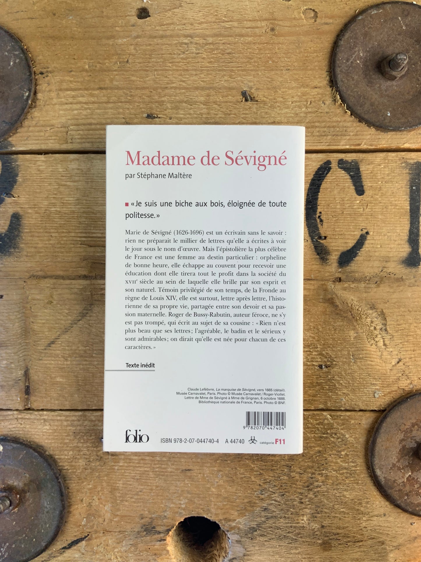 Madame de Sévigné - Stéphane Maltère