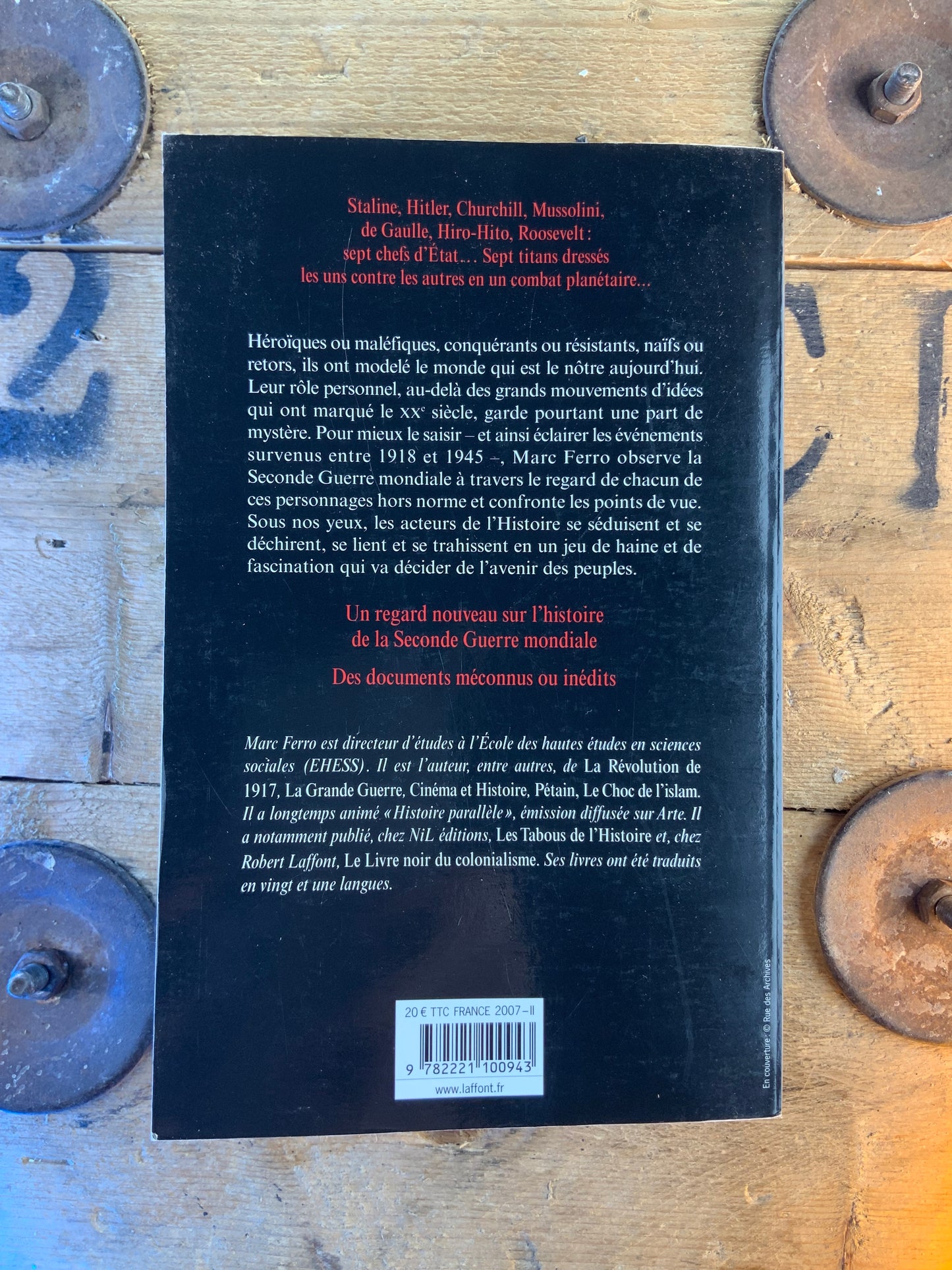 Ils étaient sept hommes en guerre : histoire parallèle - Marc Ferro