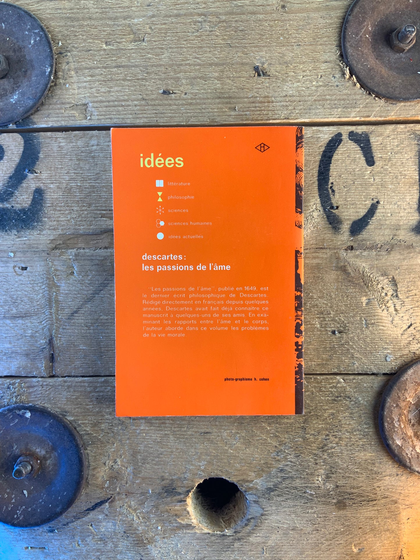 Les passions de l’âme - Descartes