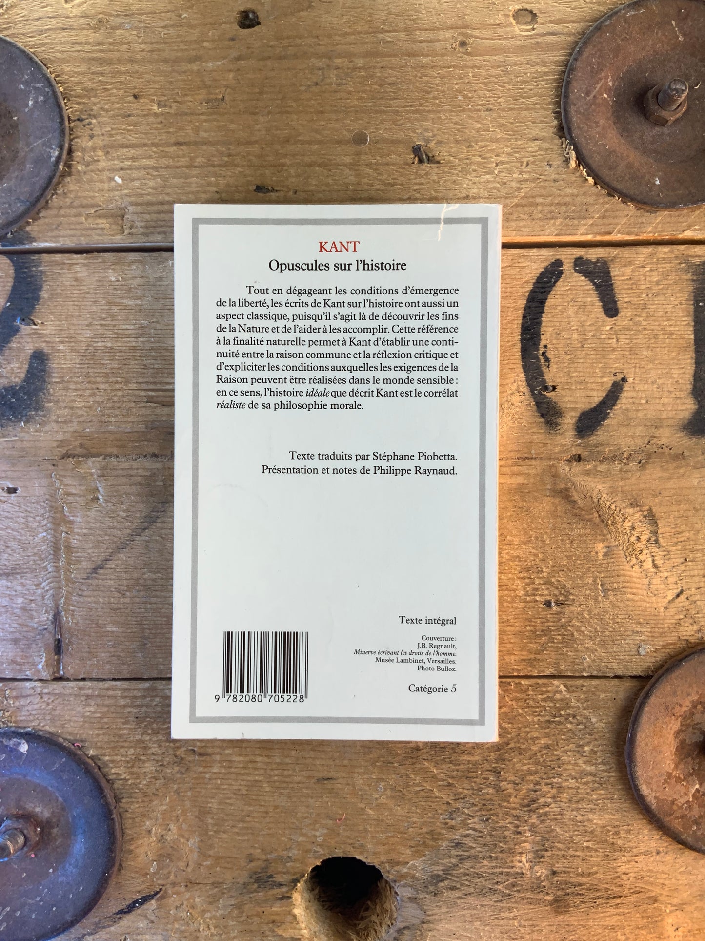 Opscules sur l’histoire - Kant