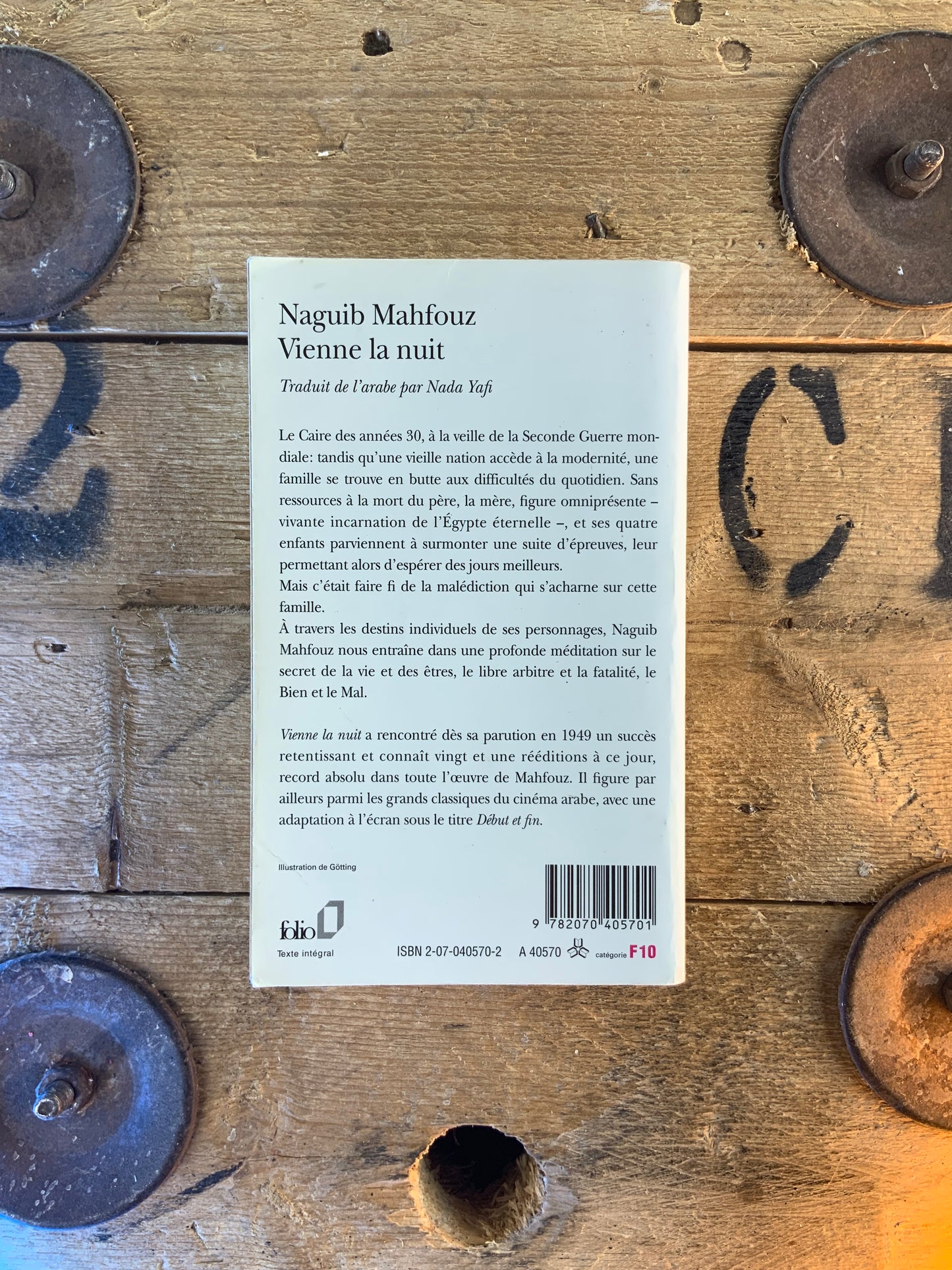 Vienne la nuit - Naguib Mahfouz