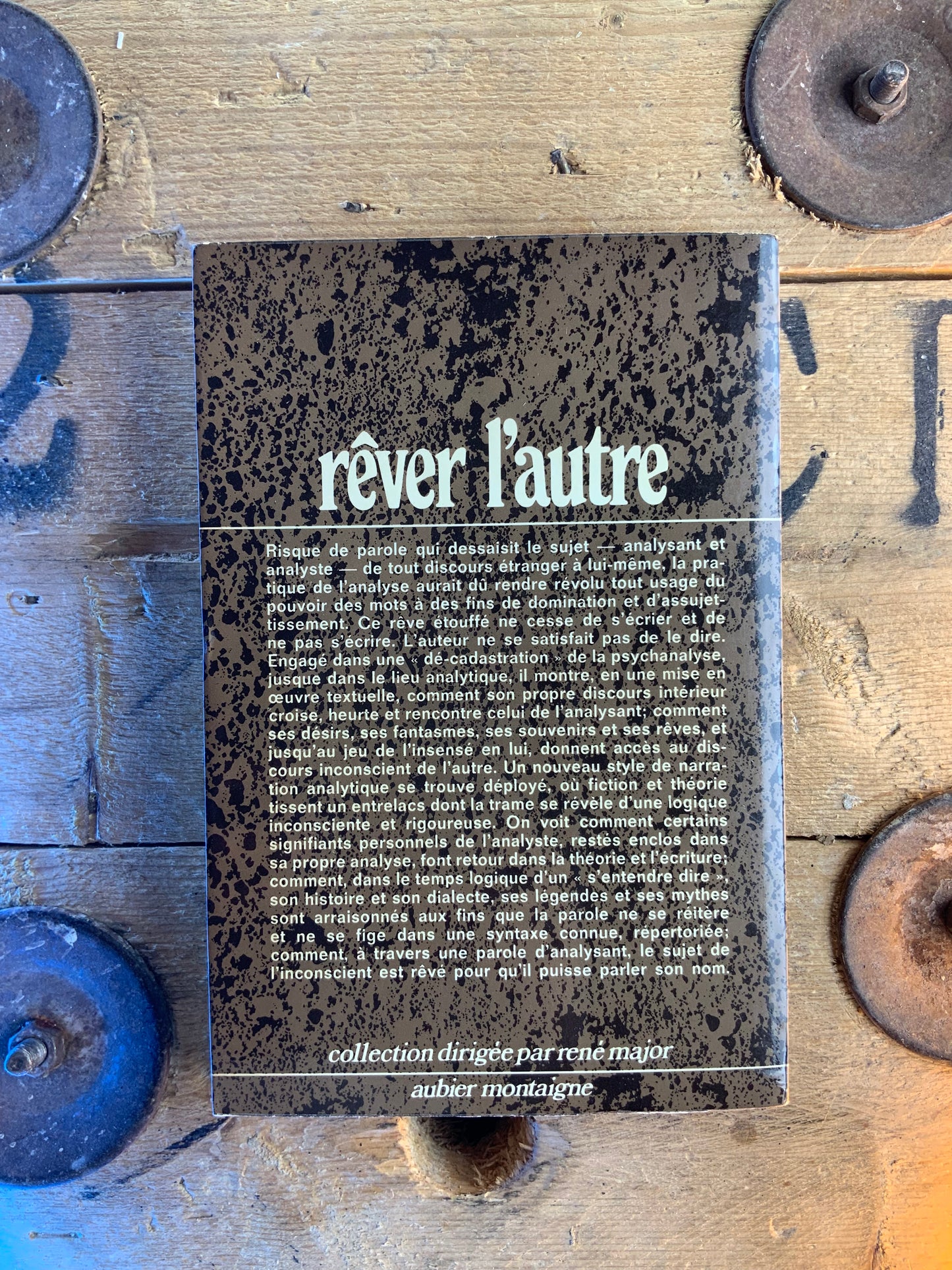 Rêver l’autre - René Major