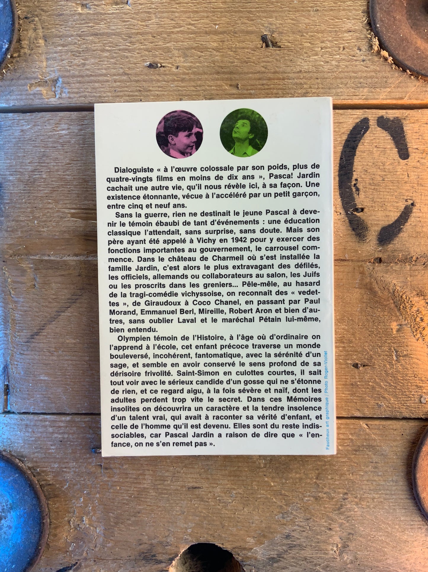 La guerre à neuf ans - Pascal Jardin