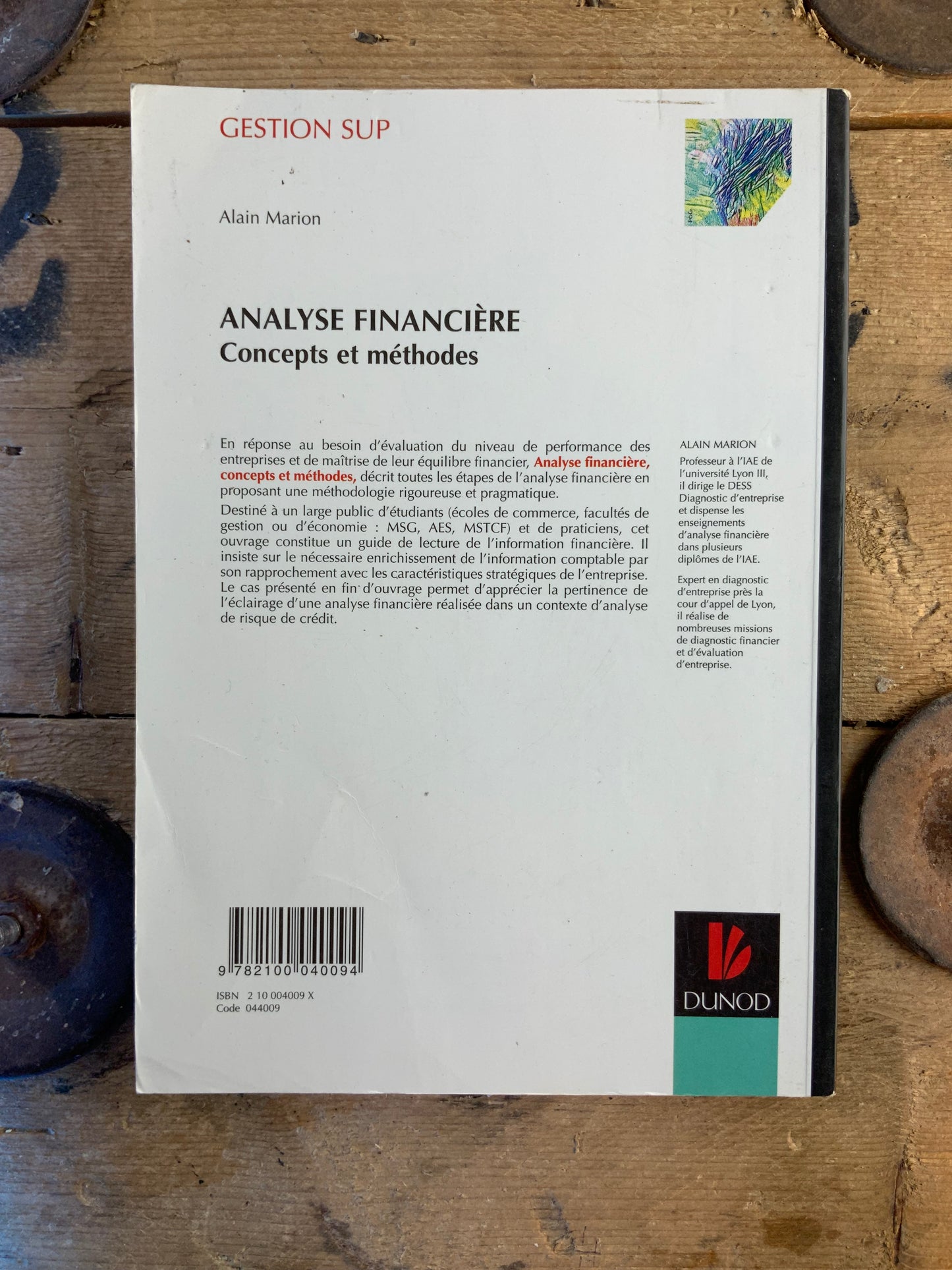 Analyse financière : concepts et méthodes - Alain Marion