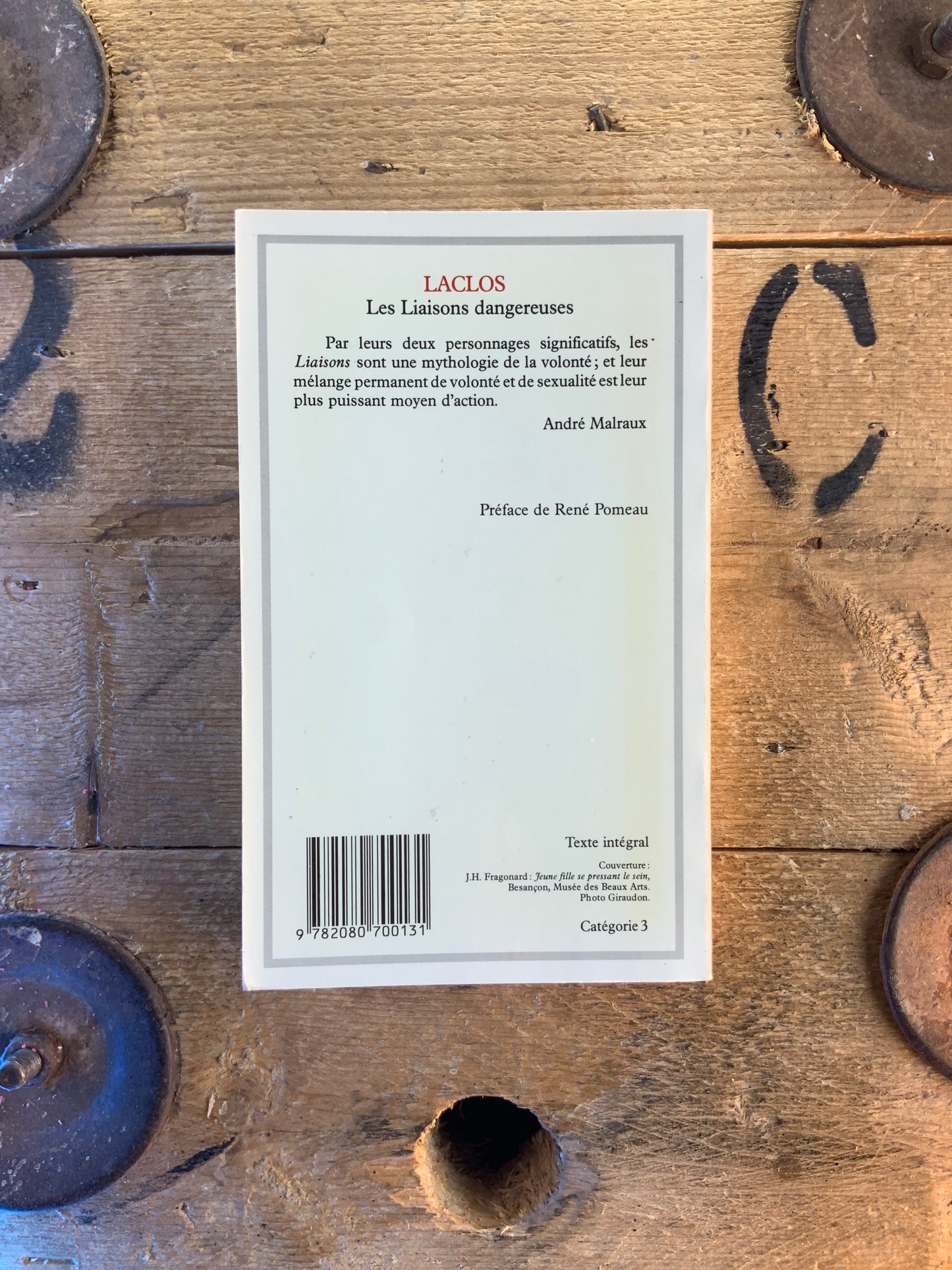 Les liaisons dangereuses - Choderlos de Laclos