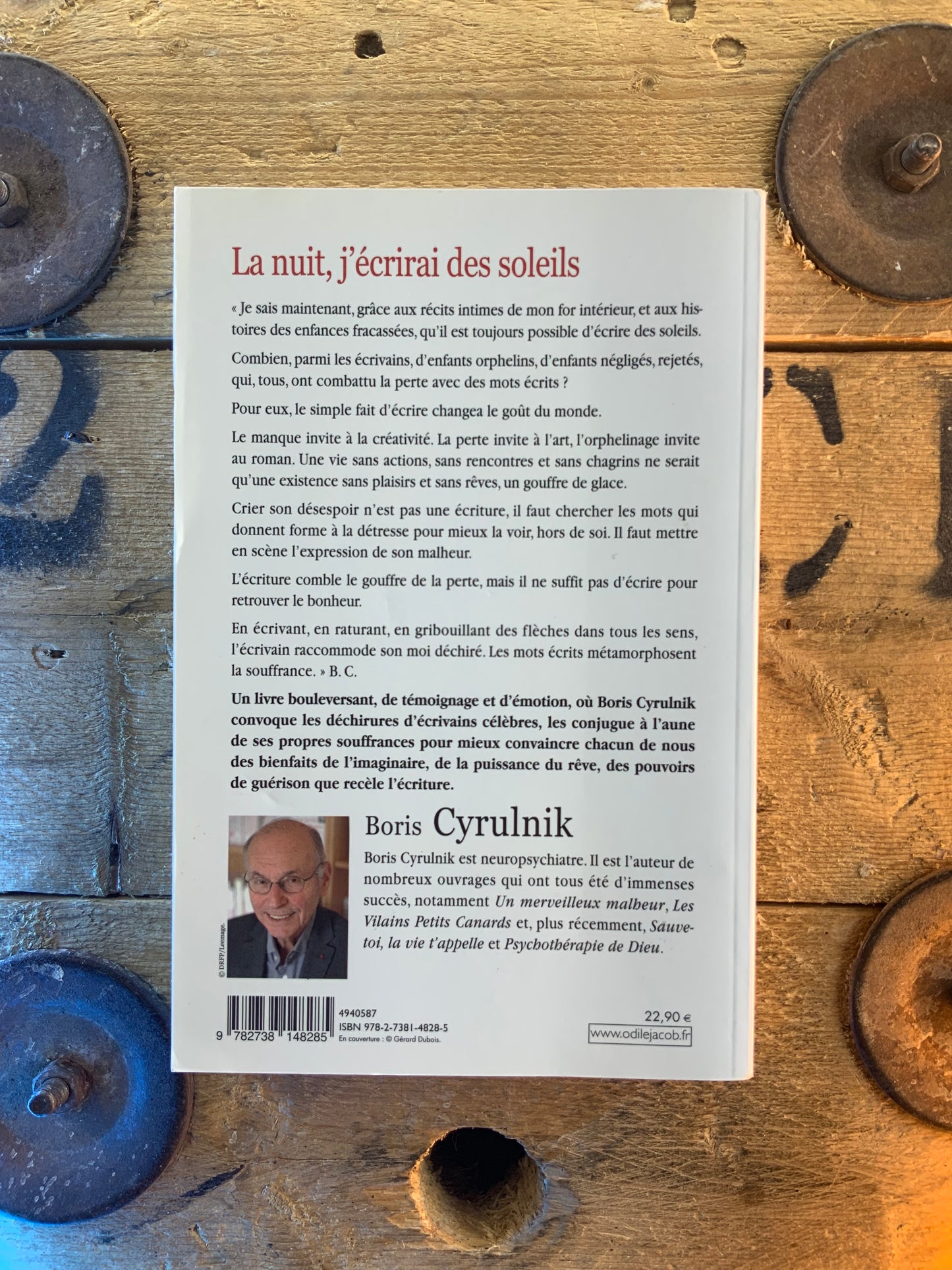 La nuit, j’écrirai des soleils - Boris Cyrulnik