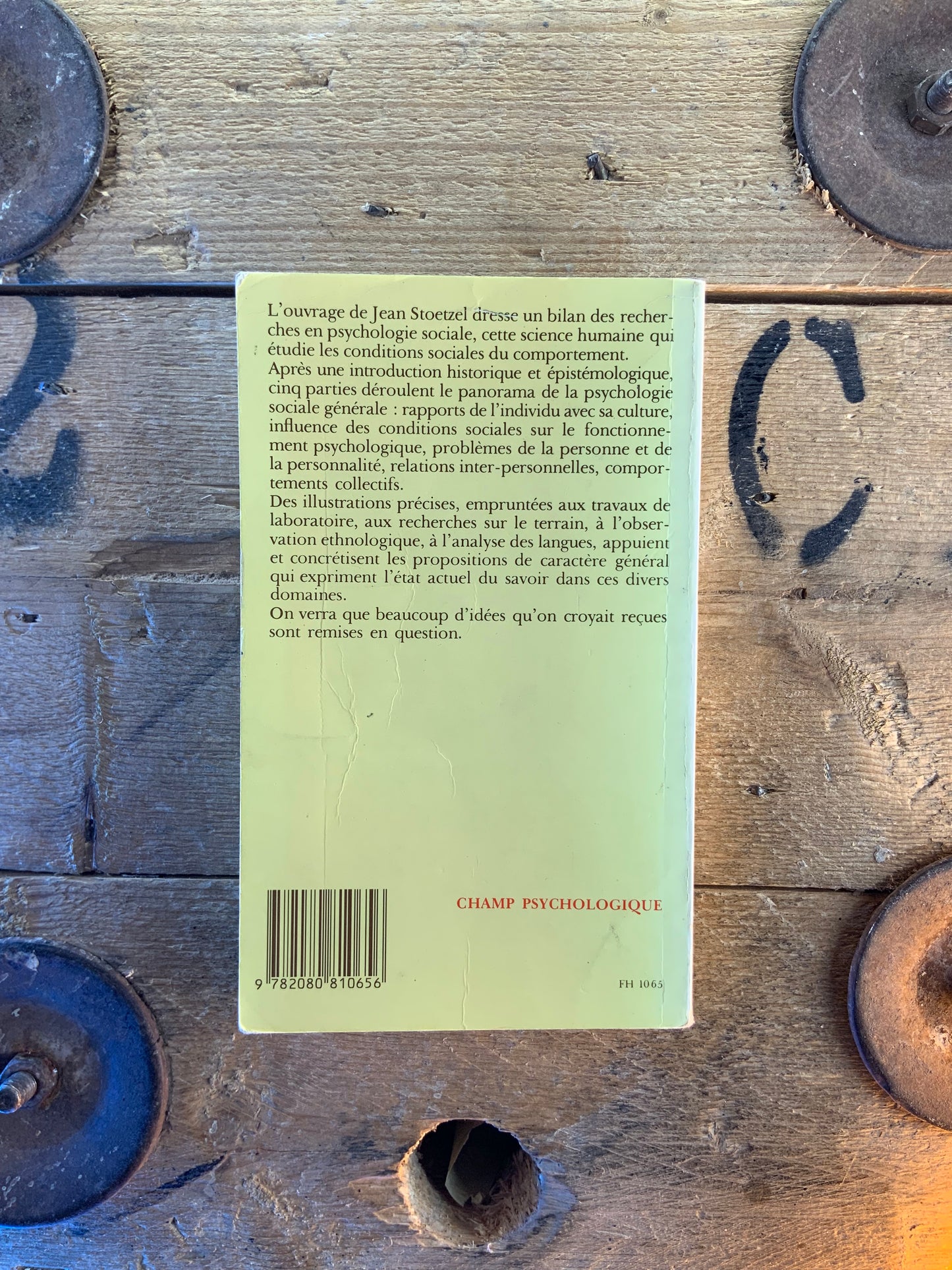 La psychologie sociale - Jean Stoetzel