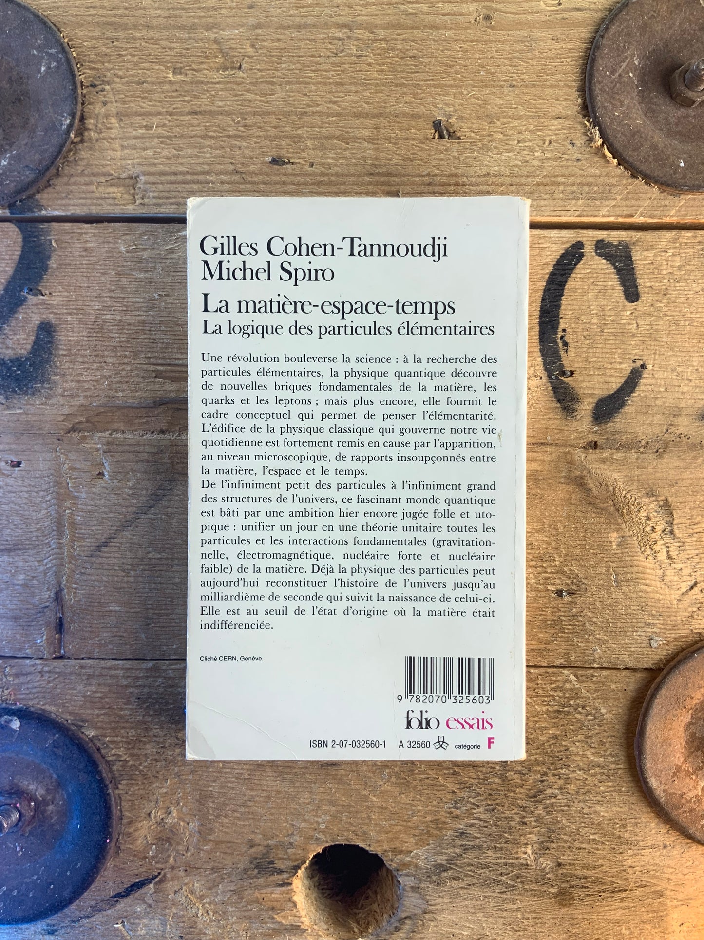 La matière espace-temps - Gilles Cohen et Tannoudji Michel Spiro