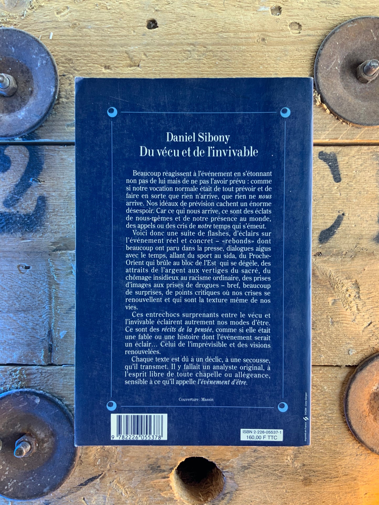 Du vécu et de l’inivitable : psychopathologie du quotidien - Daniel Sibony