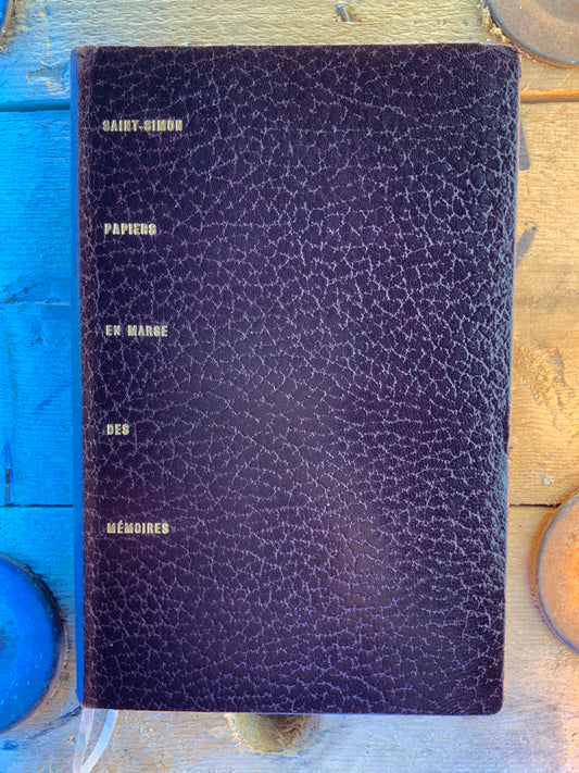 Papiers en marge des mémoires - Duc de Saint-Simon