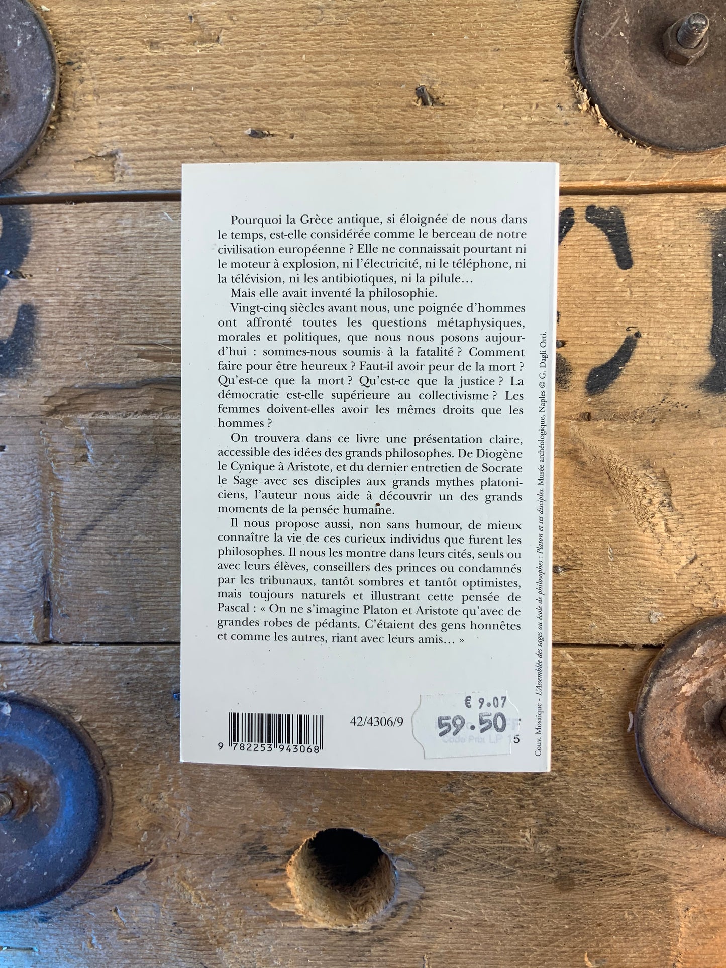 Les grands philosophes de la Grèce Antique - Luciano De Crescenzo