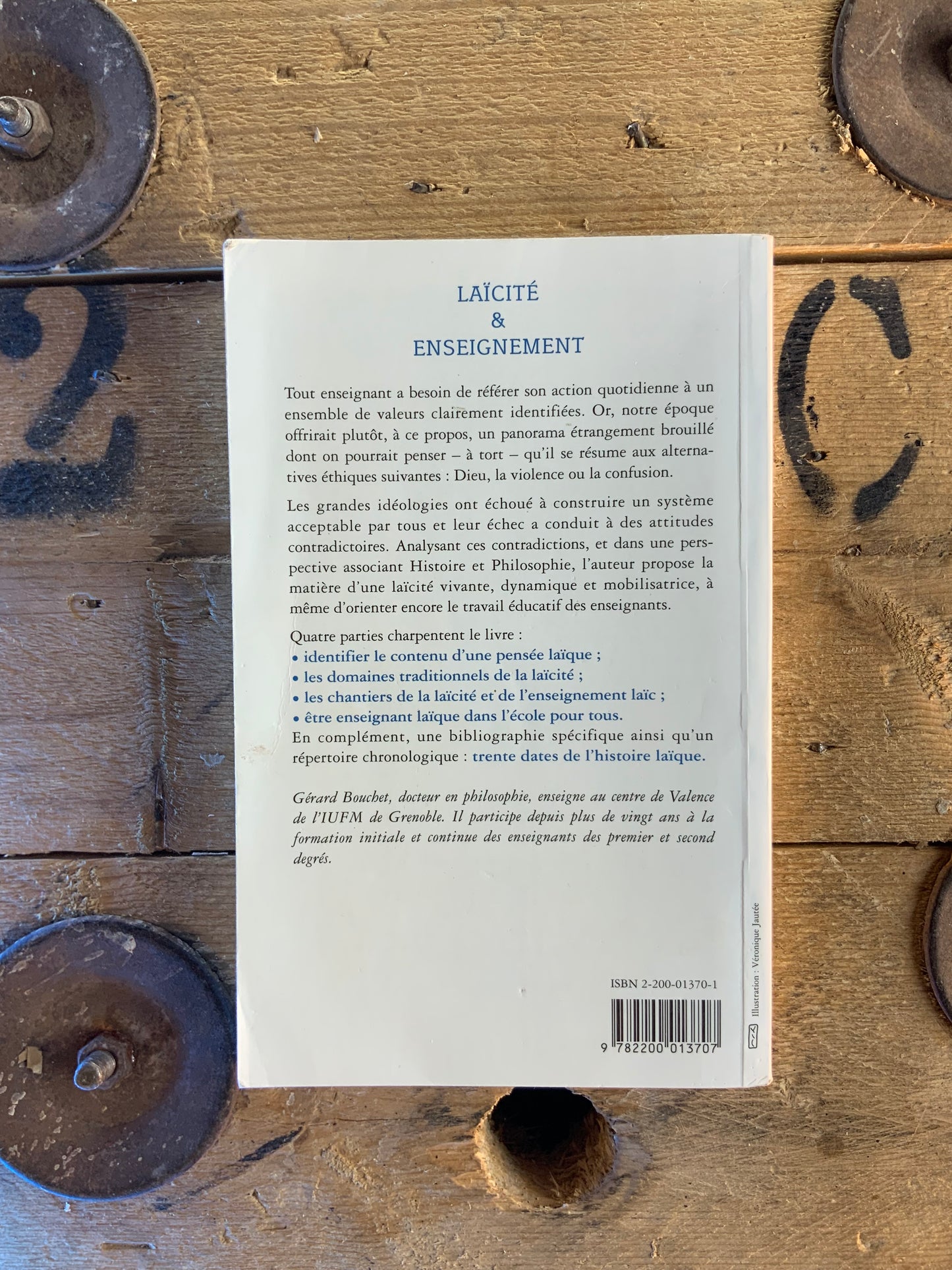 Enseigner - Gérard Bouchet