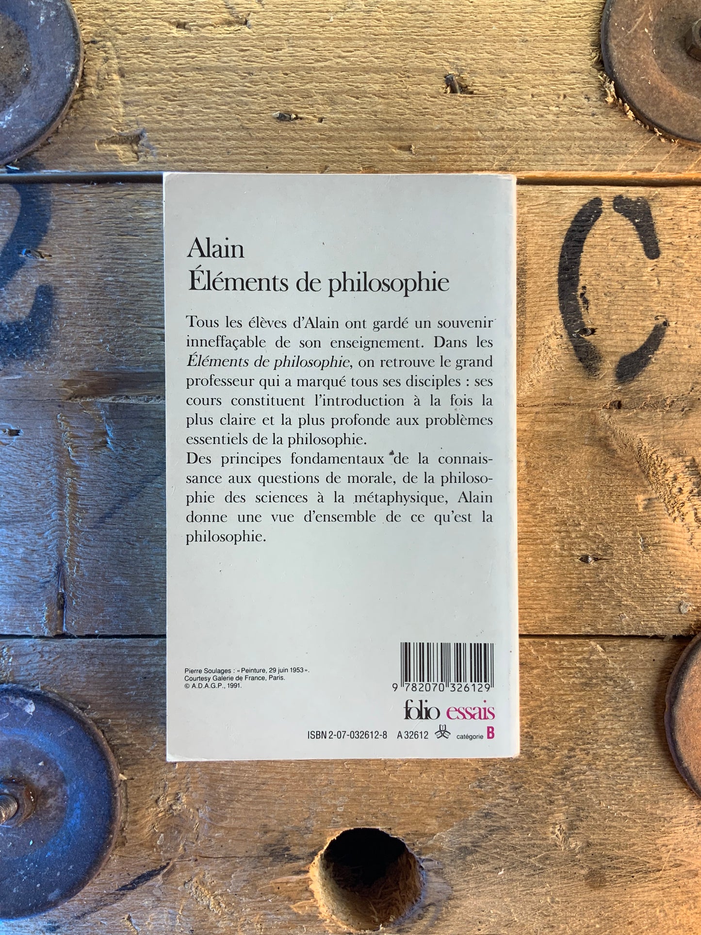 Éléments de philosophie - Alain