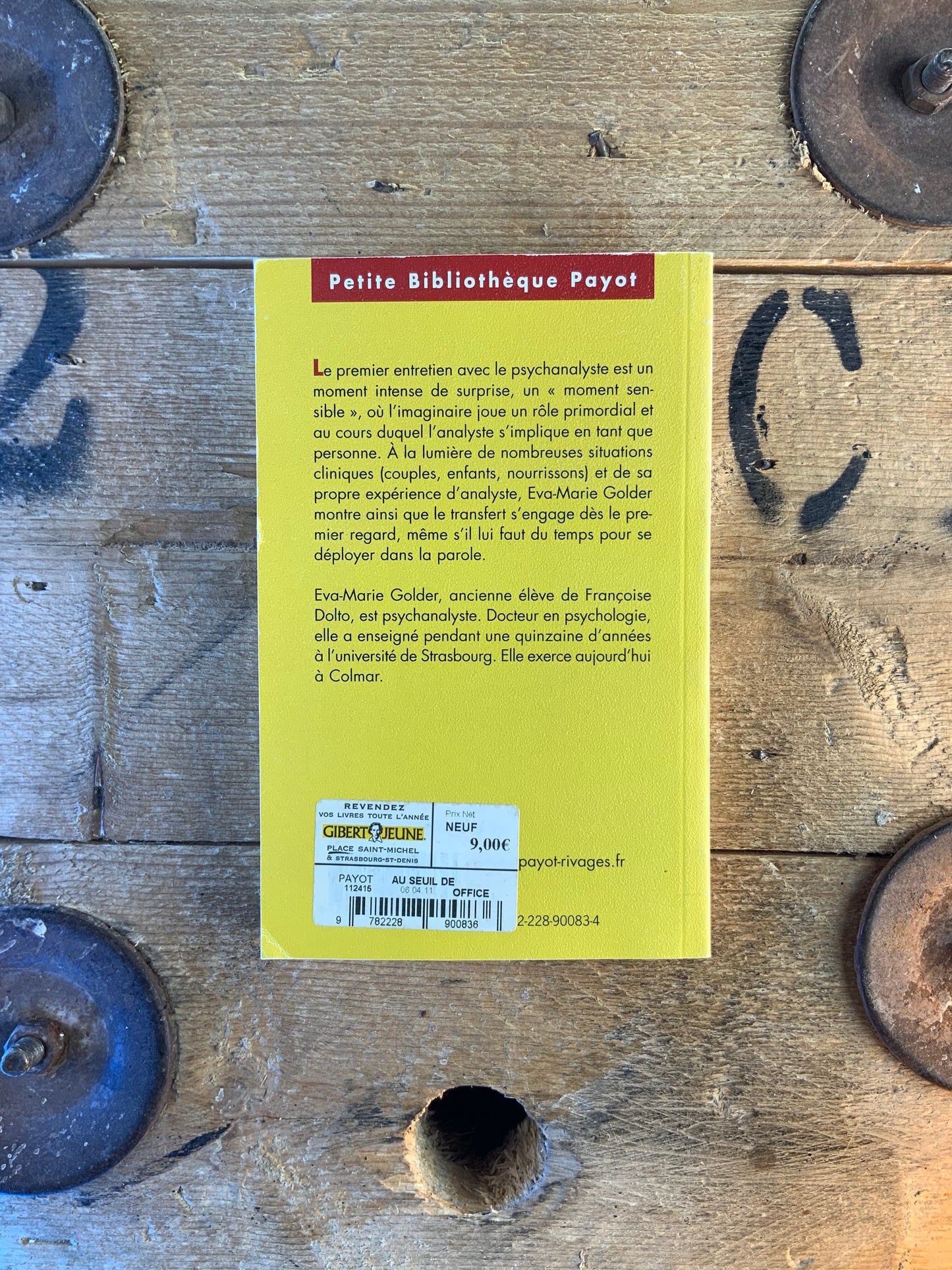 Au seuil de l’inconscient - Eva-Marie Golder