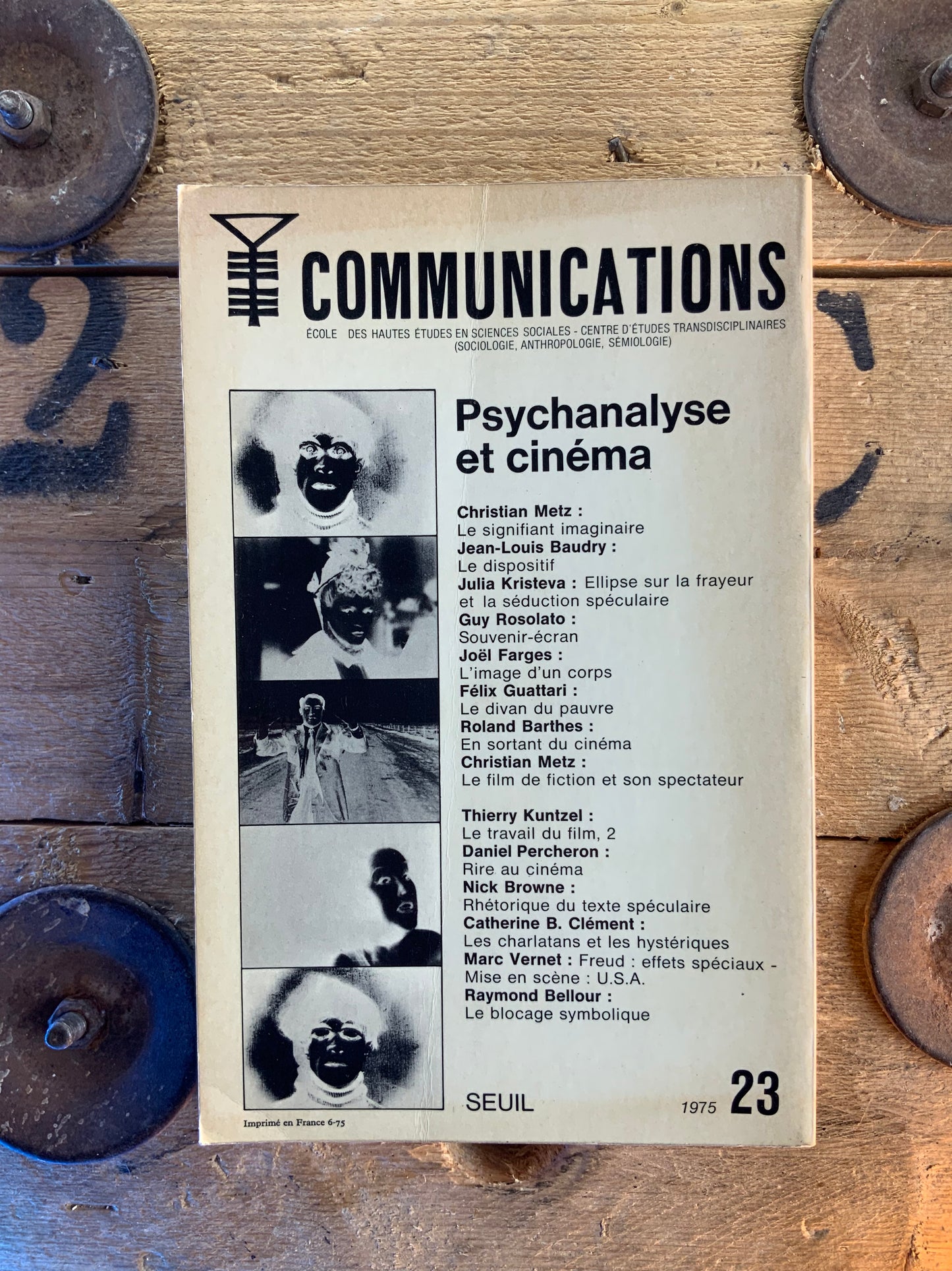 Psychanalyse et cinéma