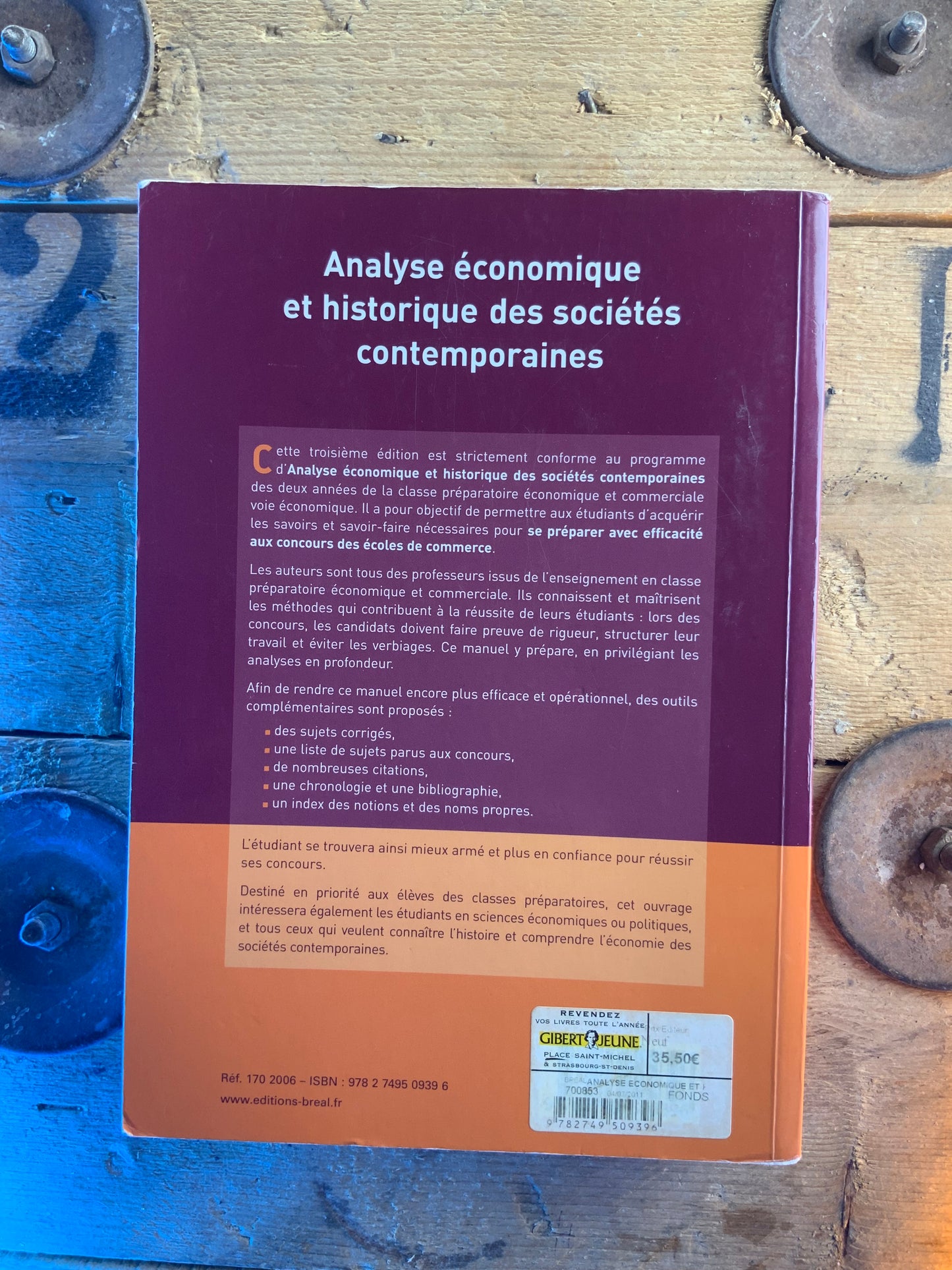 Analyse économique et historique des sociétés contemporaines