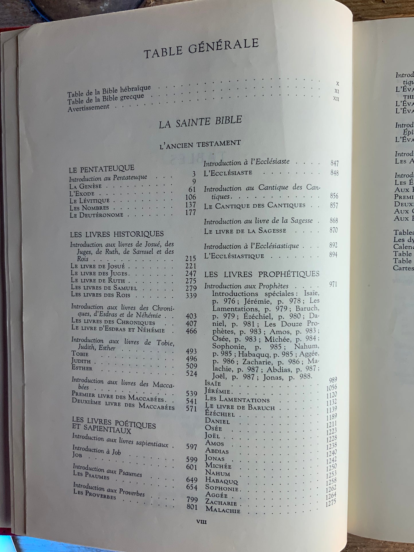 La Sainte Bible