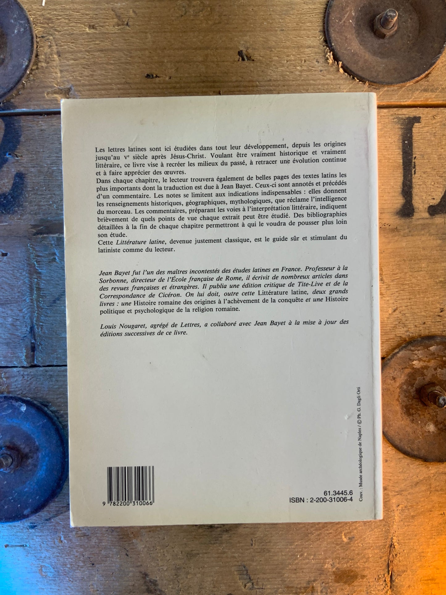 Littérature latine - Jean Bayet