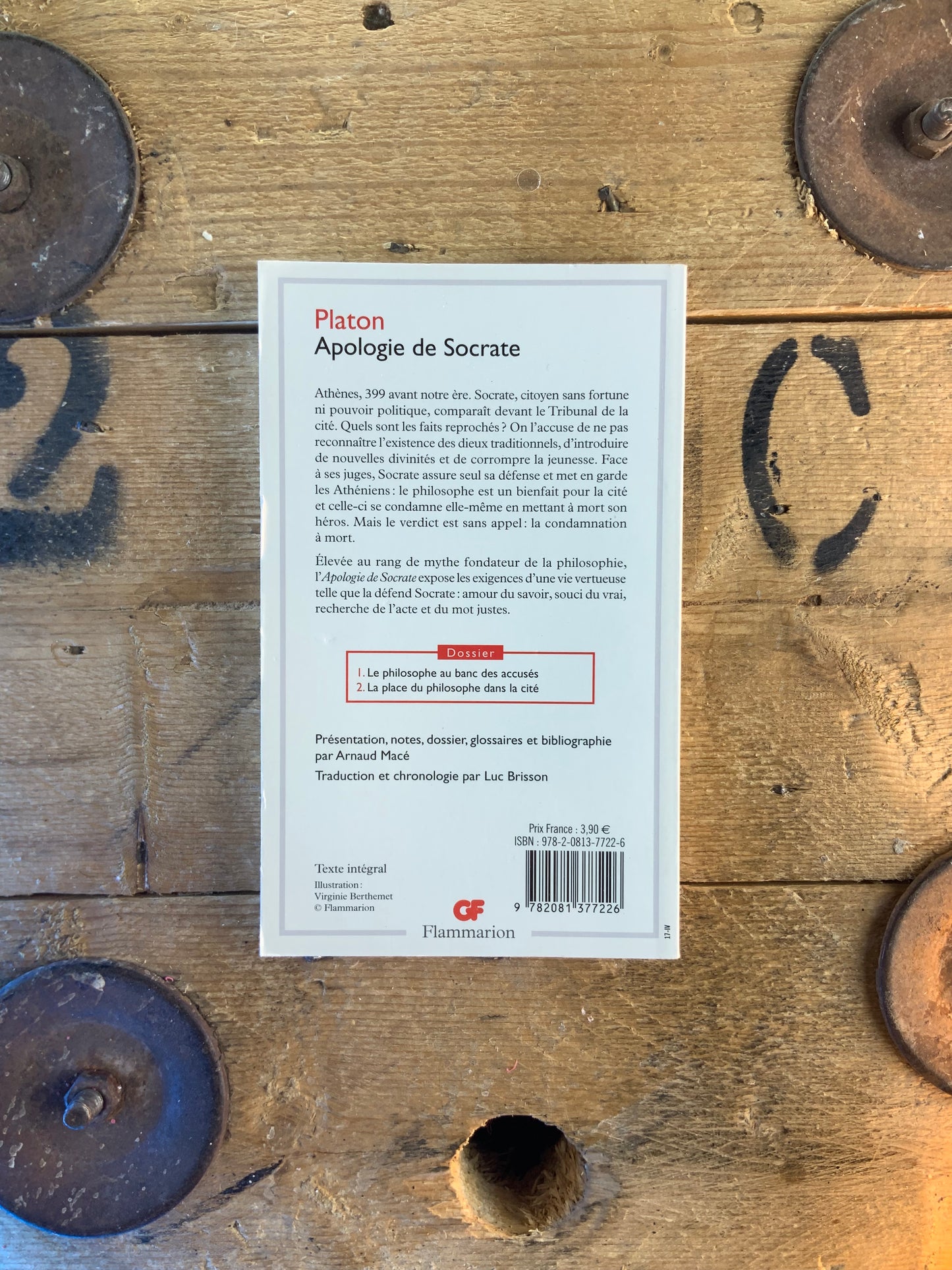 Apologie de Socrate - Platon