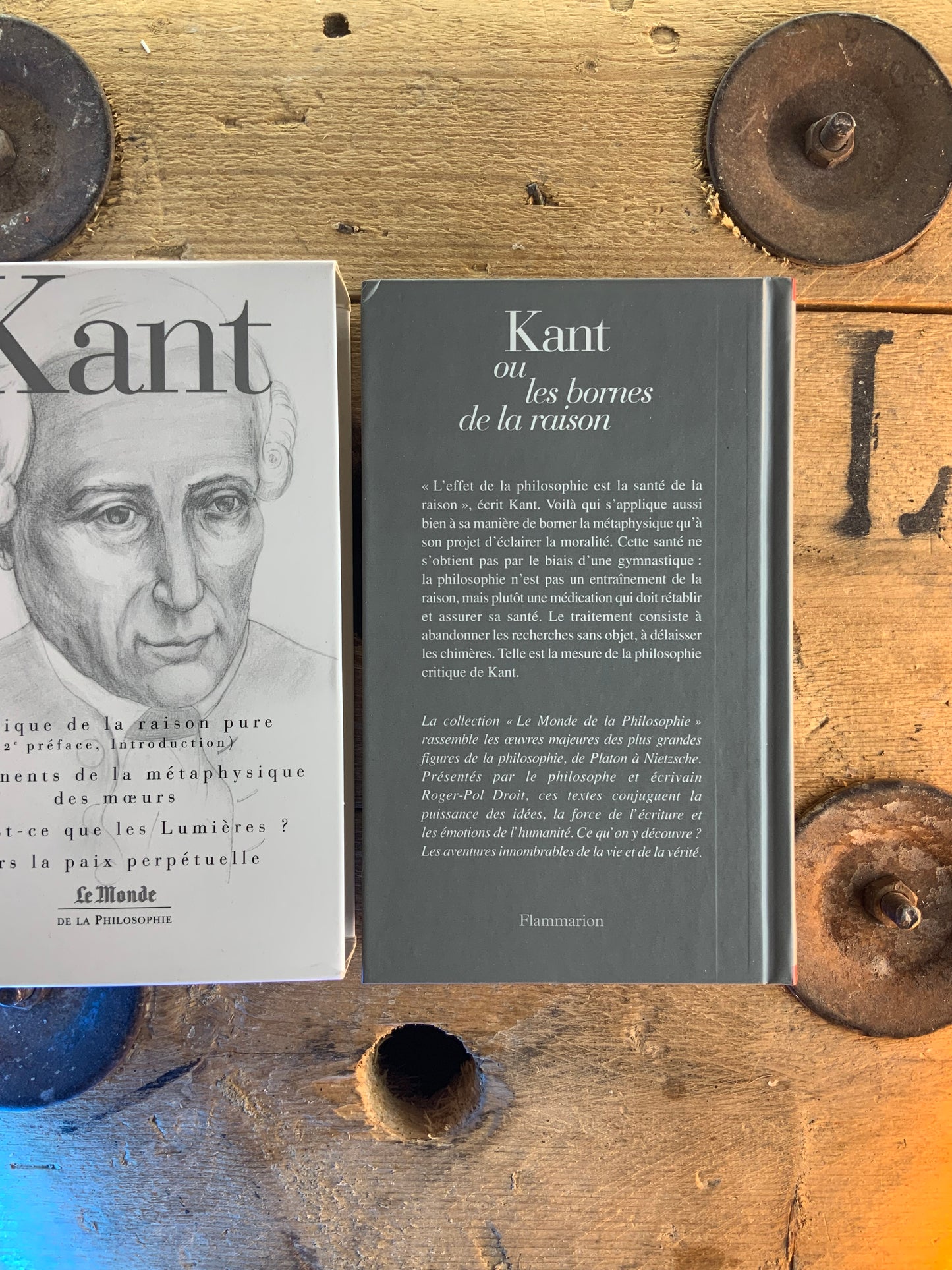 Critique de la raison pure (2e préface, introduction) . Fondements de la métaphysique des mœurs . Qu’est-ce que les lumières ? . Vers la paix perpétuelle - Emmanuel Kant