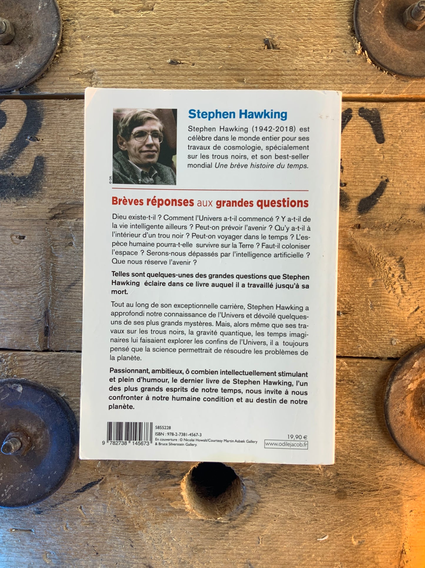 Brèves réponses aux grandes questions - Stephen Hawking
