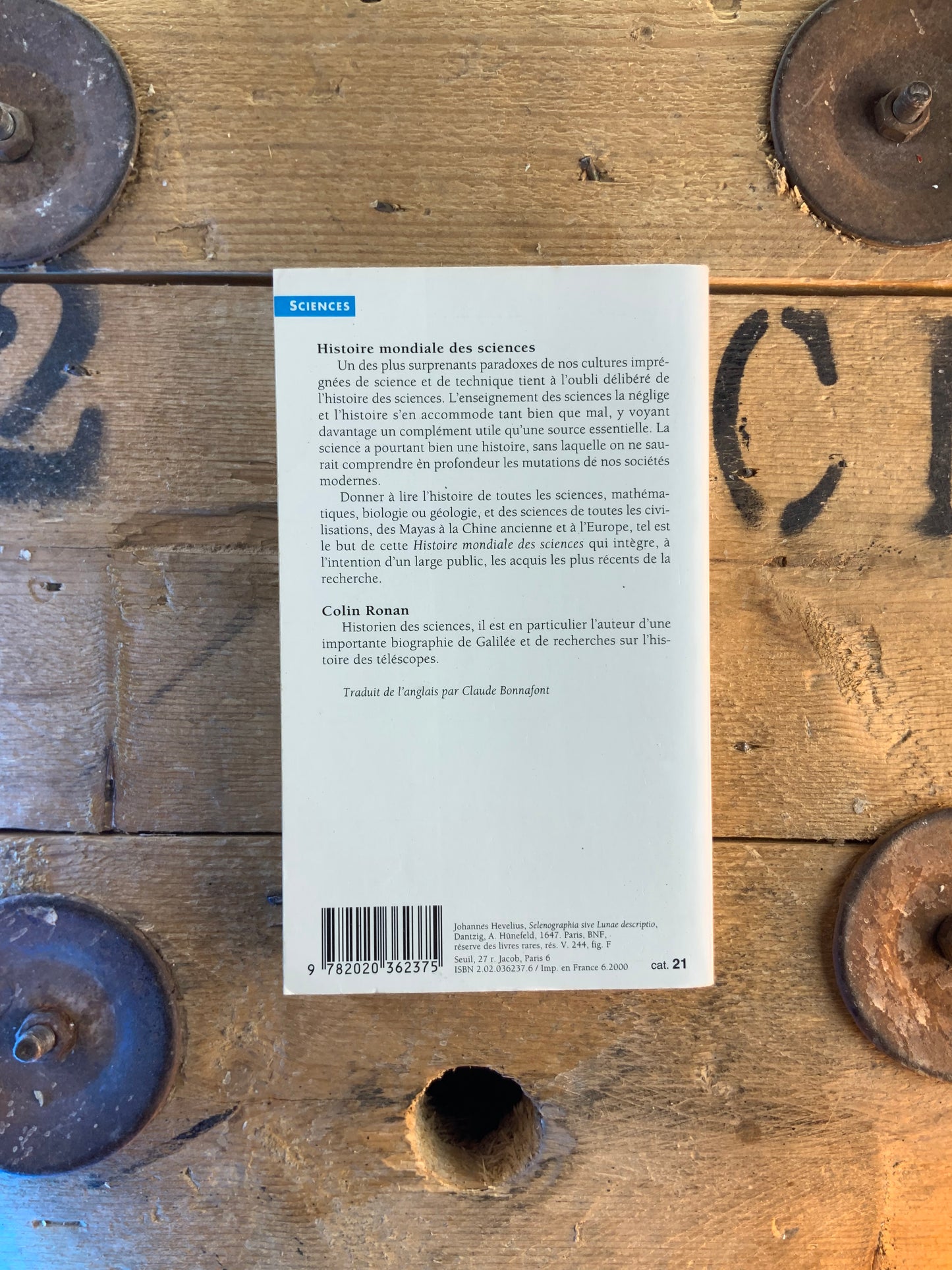 Histoire mondiale des sciences - Colin Ronan