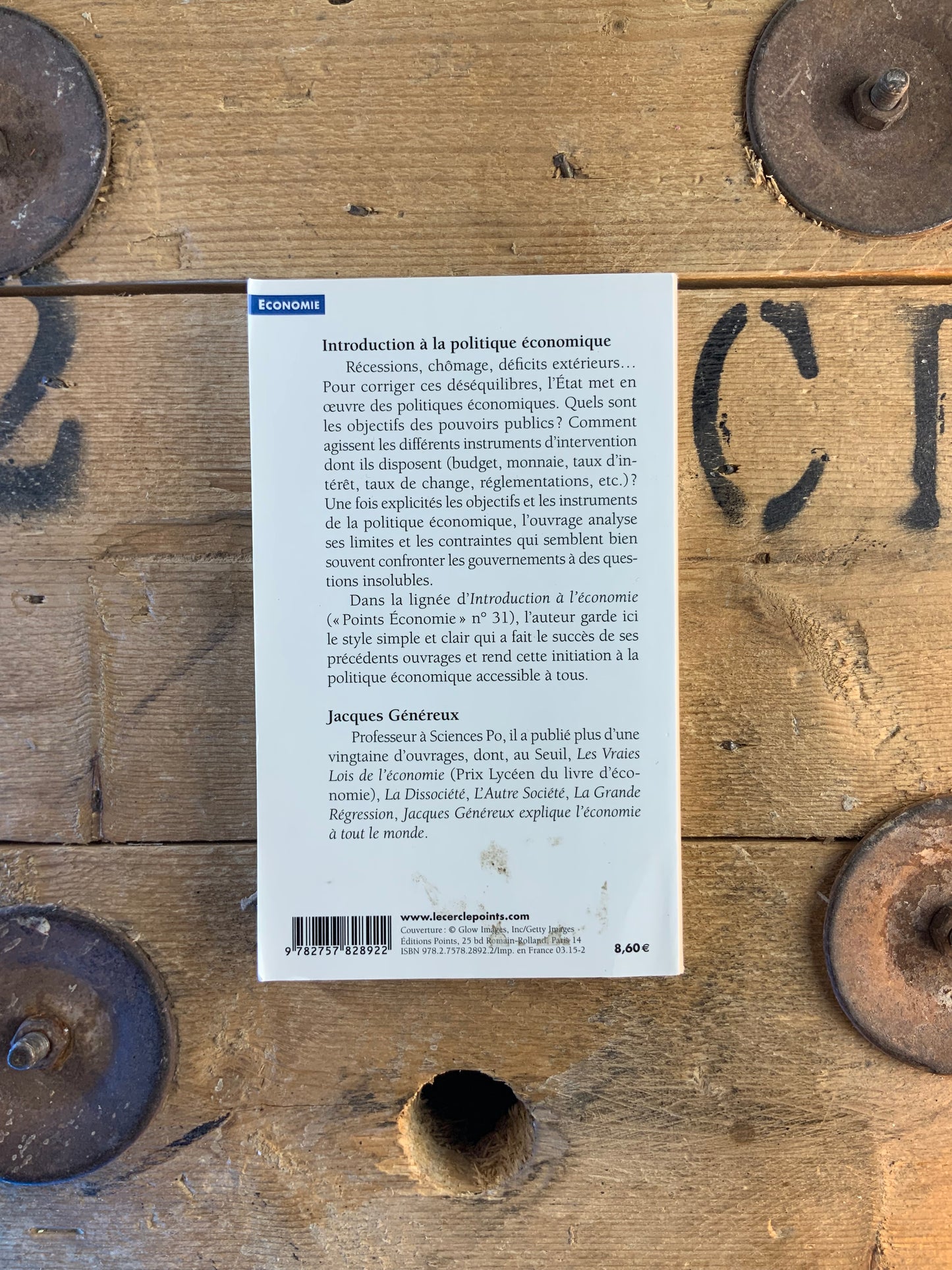 Introduction à la politique économique - Jacques Généreux