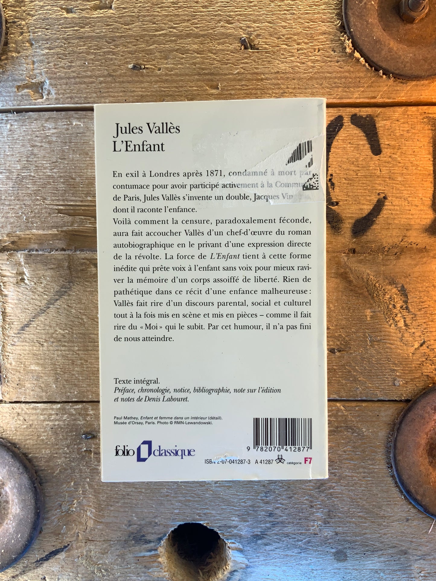 L’enfant - Jules Vallès