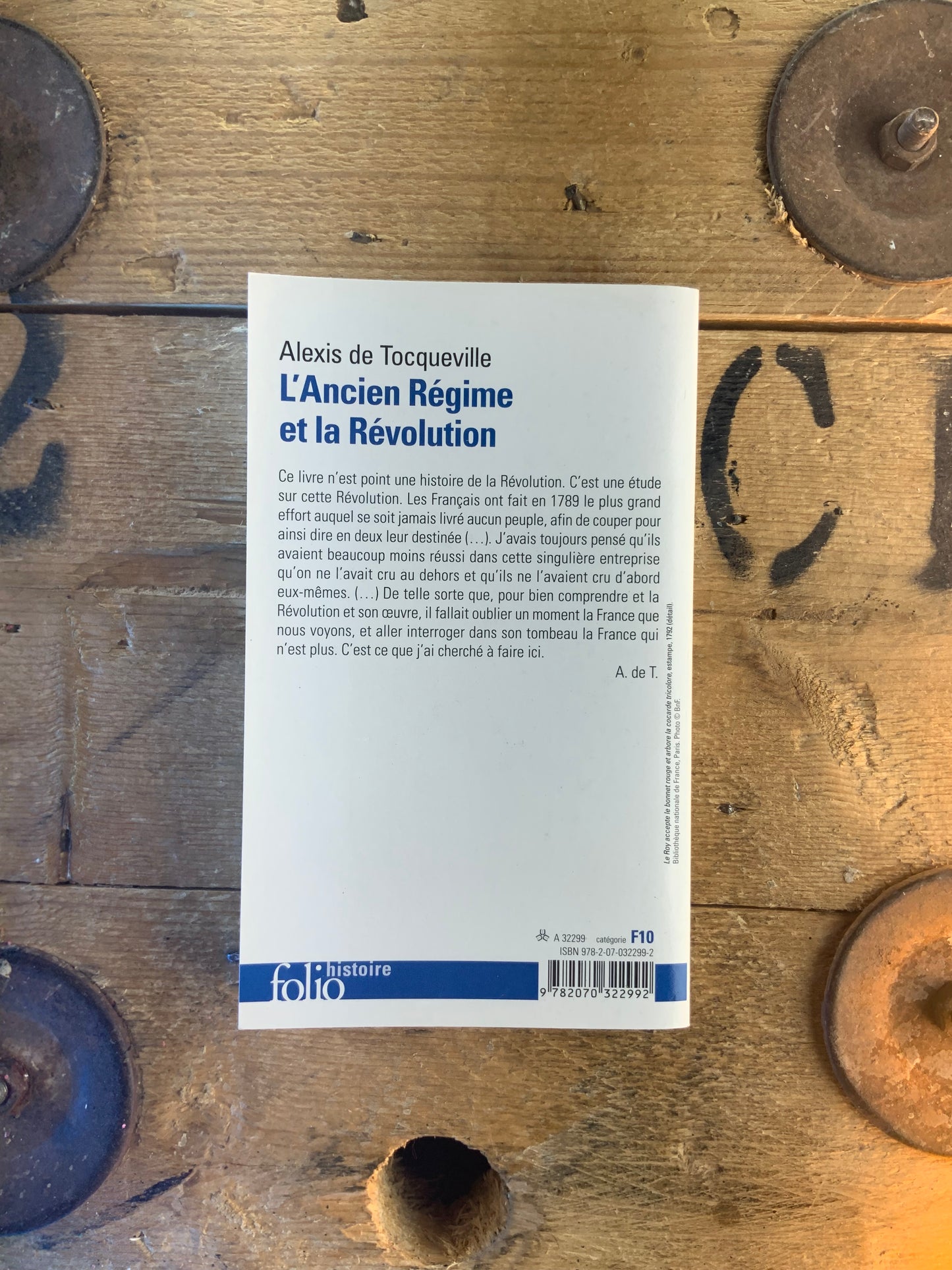 L’Ancien Régime et la Révolution - Alexis de Tocqueville
