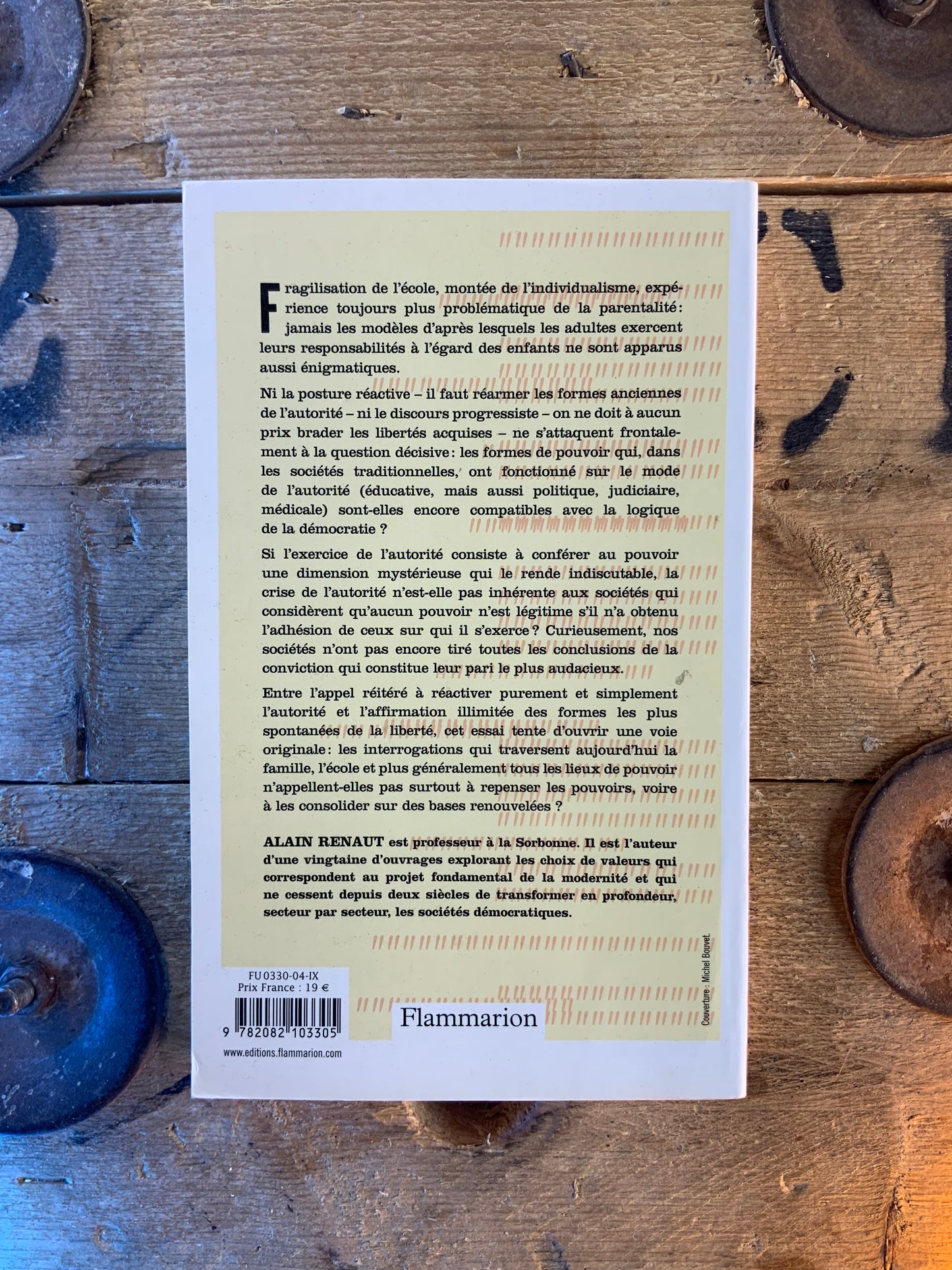 La fin de l’autorité - Alain Renault