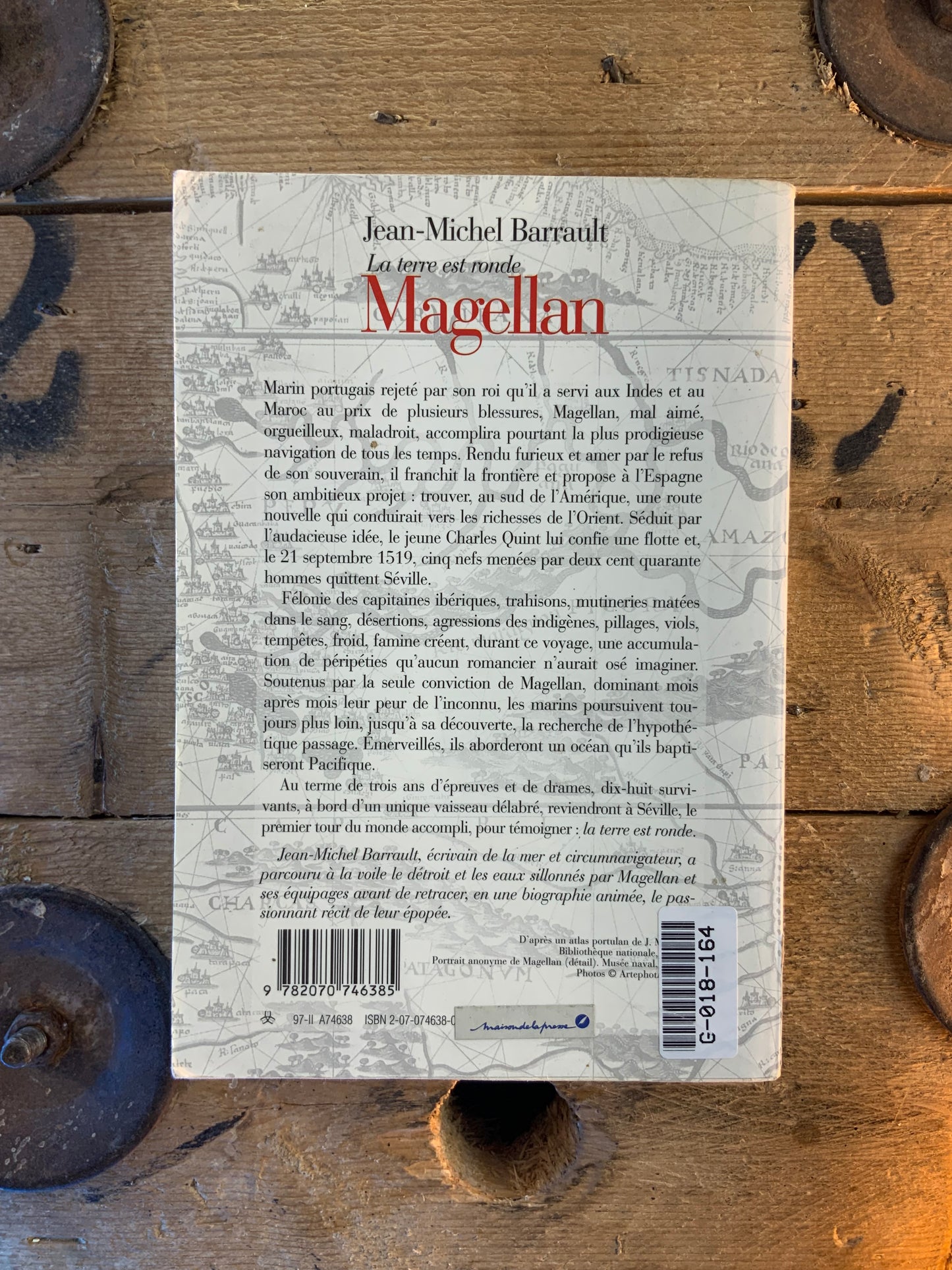 La terre est ronde : Magellan - Jean-Michel Barrault