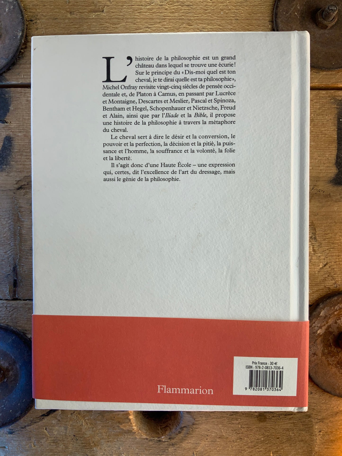 Haute école : brève histoire du cheval philosophique - Michel Onfray