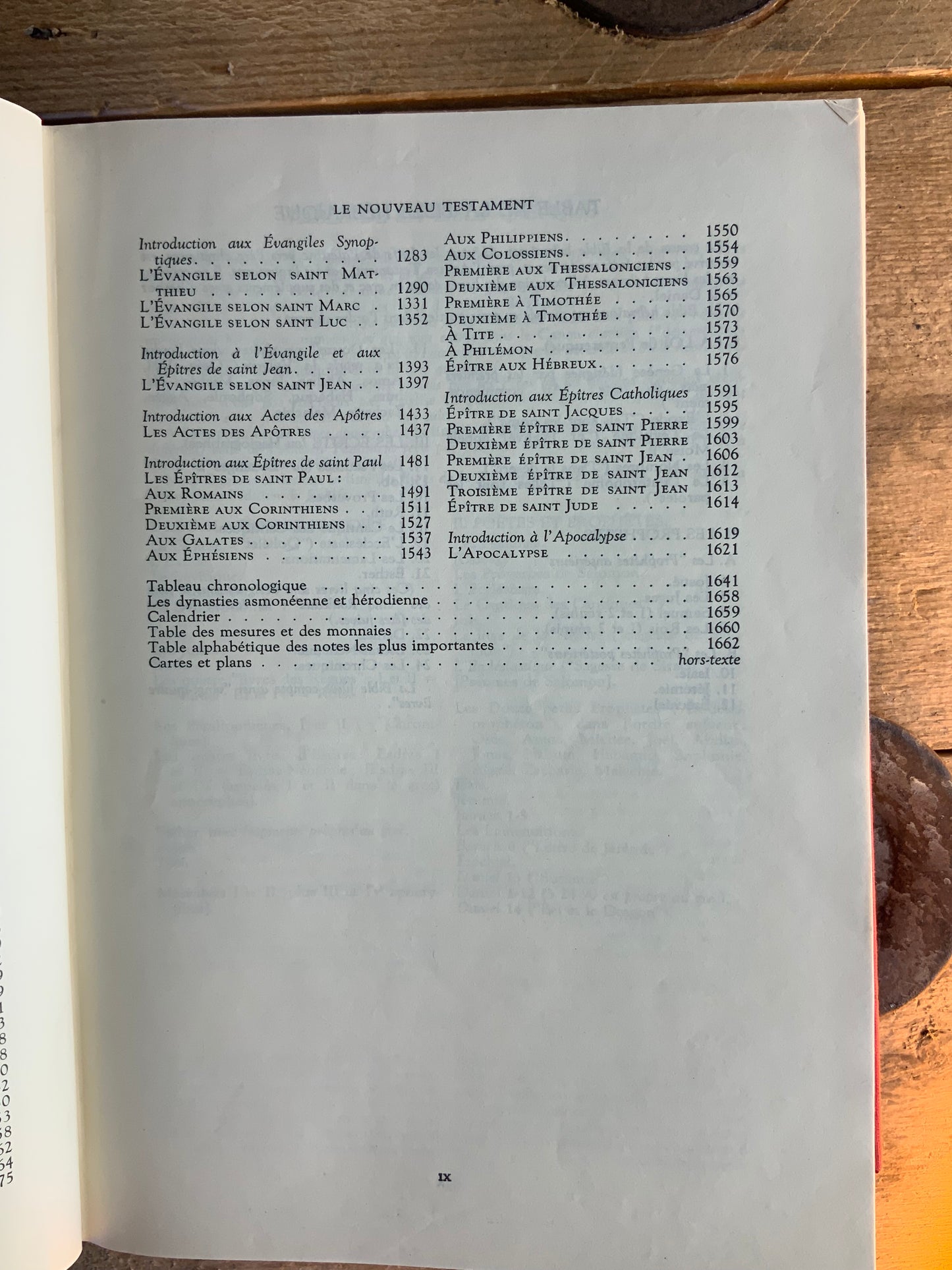 La Sainte Bible
