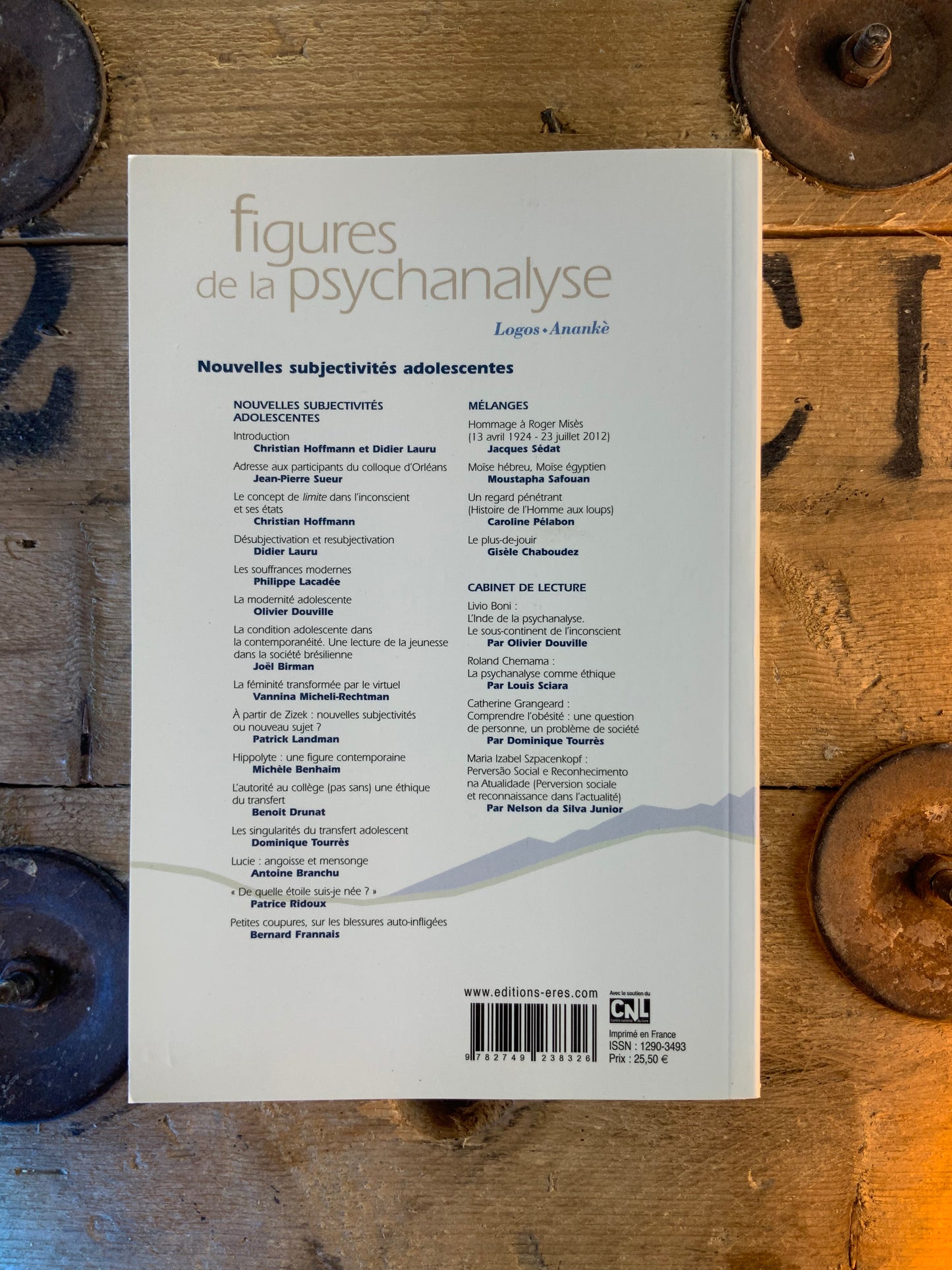 Figures de la psychanalyse : Nouvelles subjectivités adolescentes