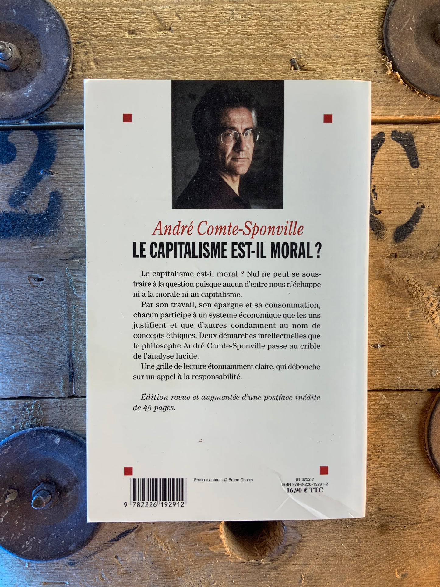 Le capitalisme est-il moral - André Comte-Sponville