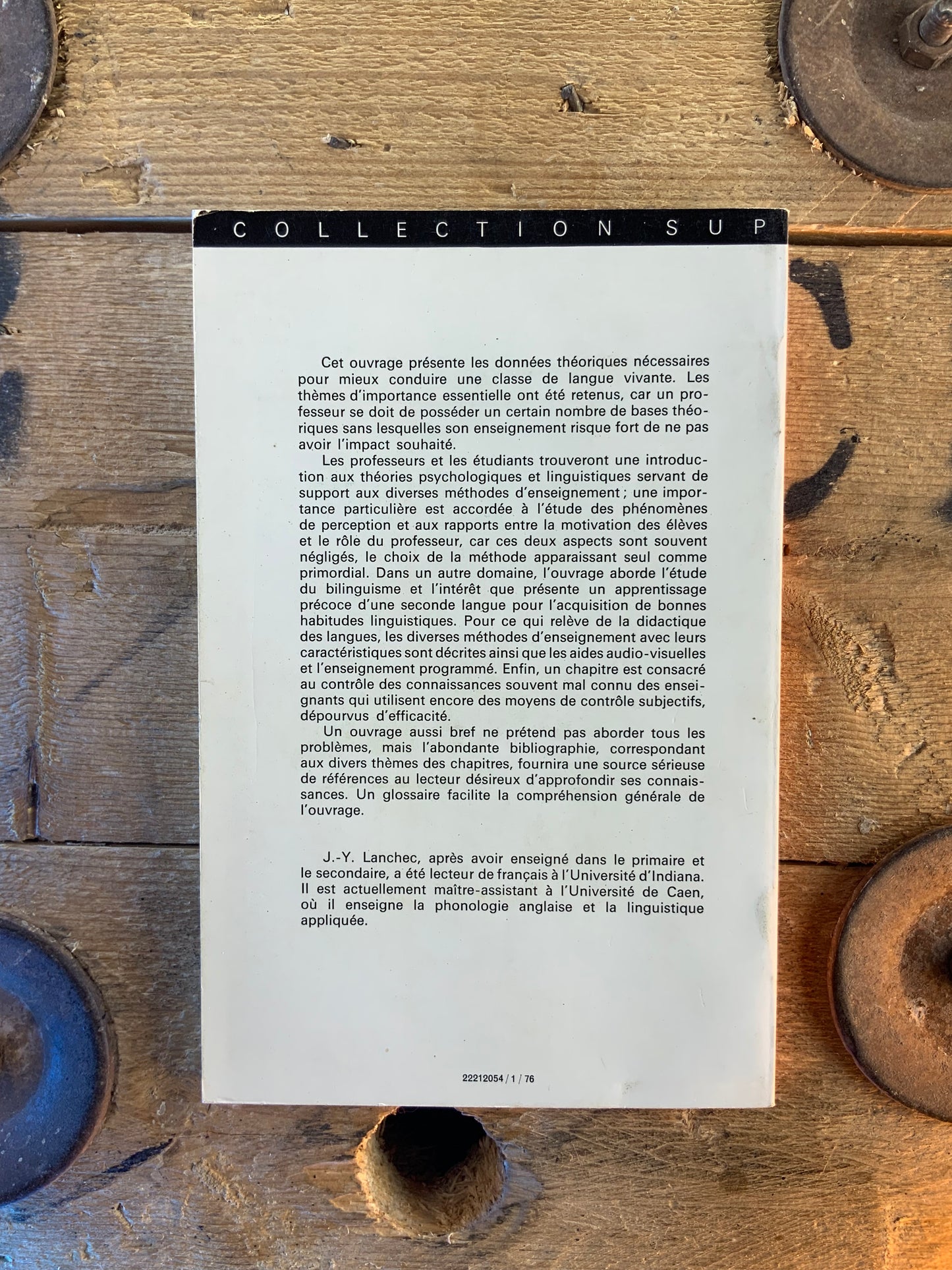 Psycholinguistique et pédagogie des langues - Jean-Yvon Lanchec