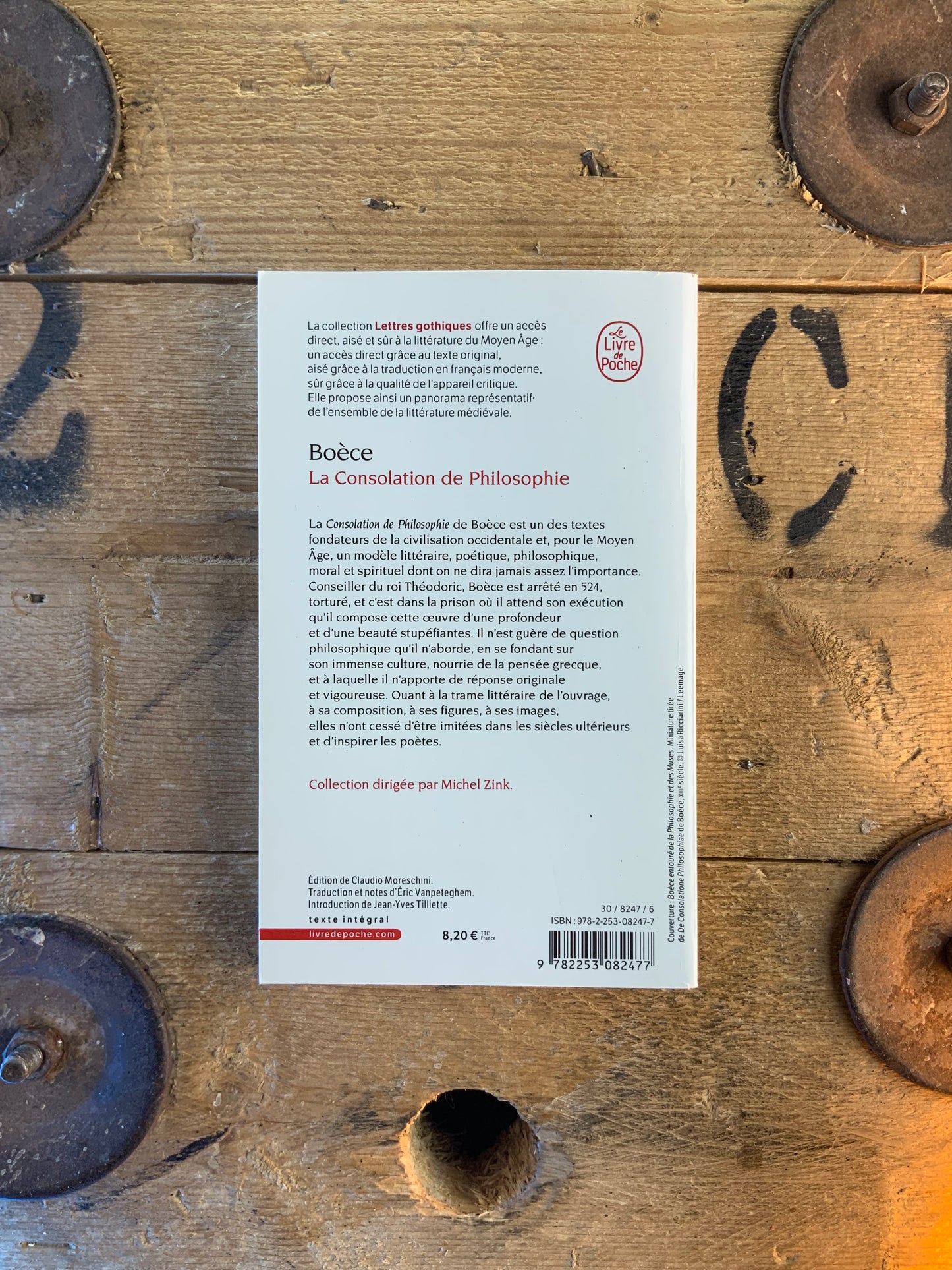 La consolation de philosophie - Boèce