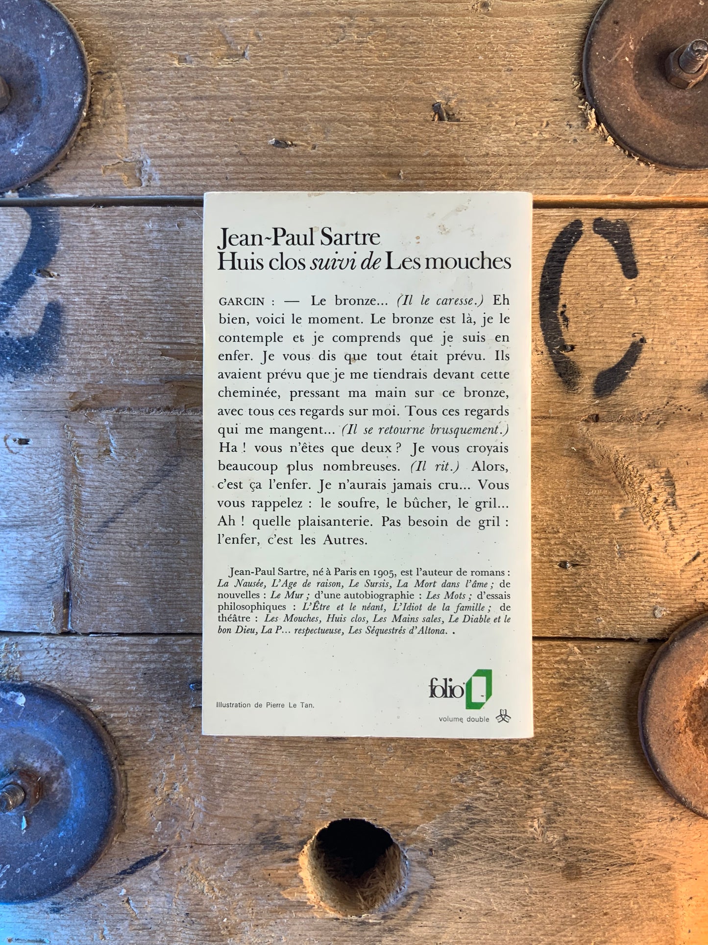 Huis clos, suivi de Les mouches - Jean-Paul Sartre