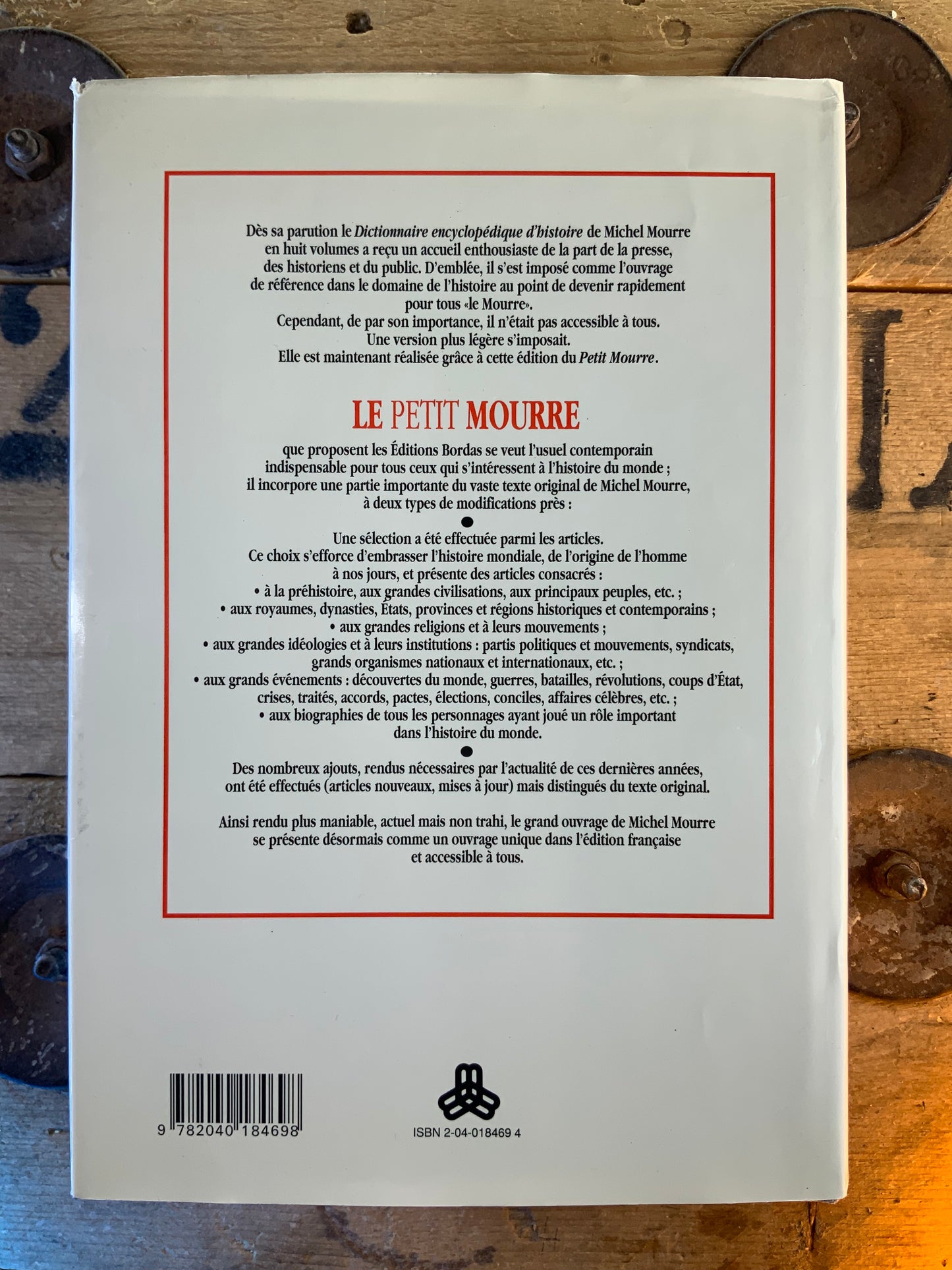 Le petit Mourre : Dictionnaire de l’histoire - Michel Mourre
