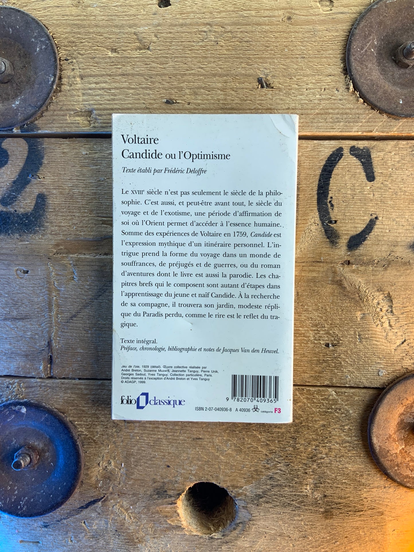 Candide ou l’optimisme - Voltaire