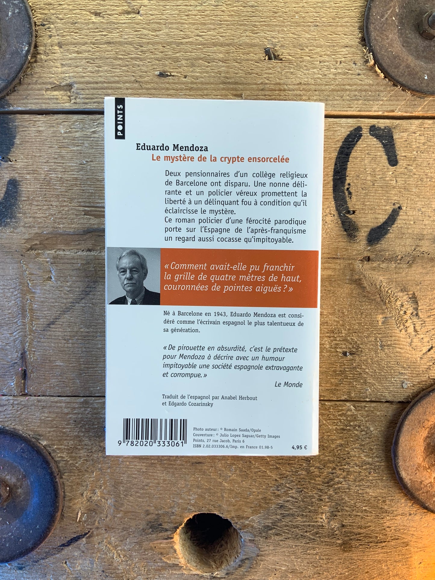 Le mystère de la crypte ensorcelée - Eduardo Mendoza