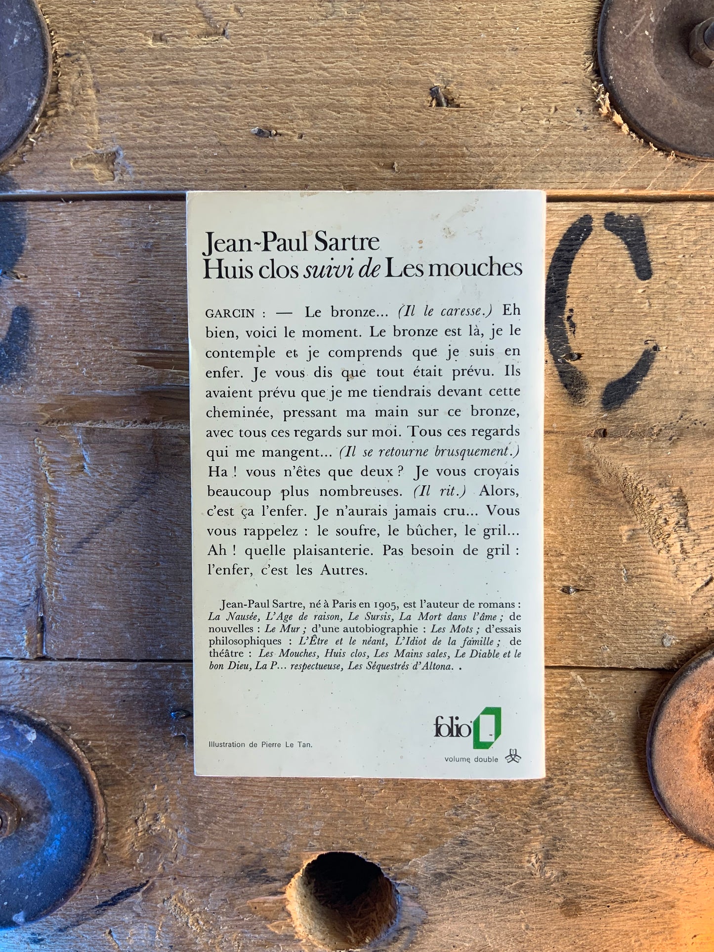 Huis clos, suivi de Les mouches - Jean-Paul Sartre