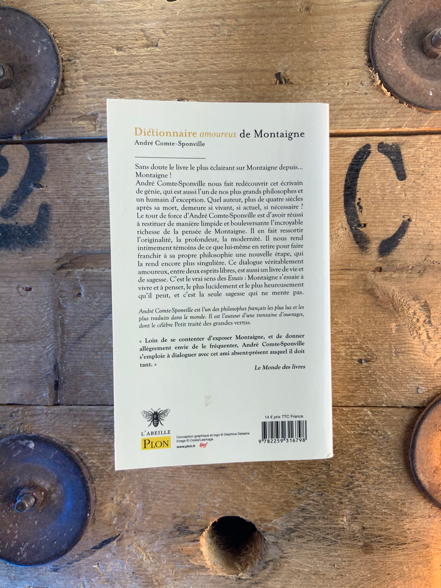 Dictionnaire amoureux de Montaigne - André Comte-Sponville
