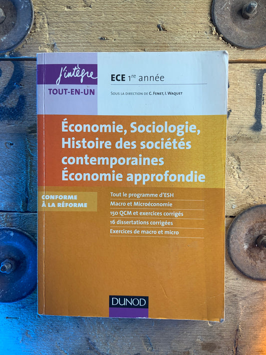 Économie, Sociologie, Histoire des sociétés contemporaines, Économie approfondie