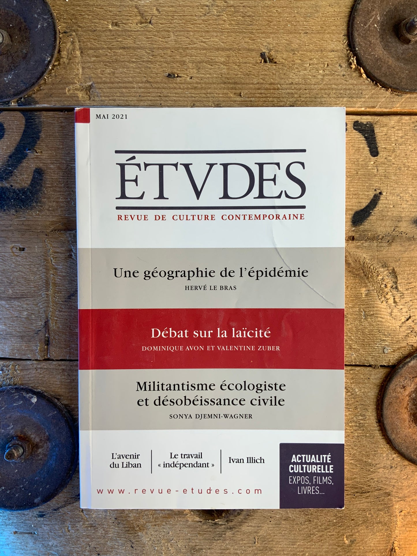 Études : revue de culture contemporaine - mai 2021