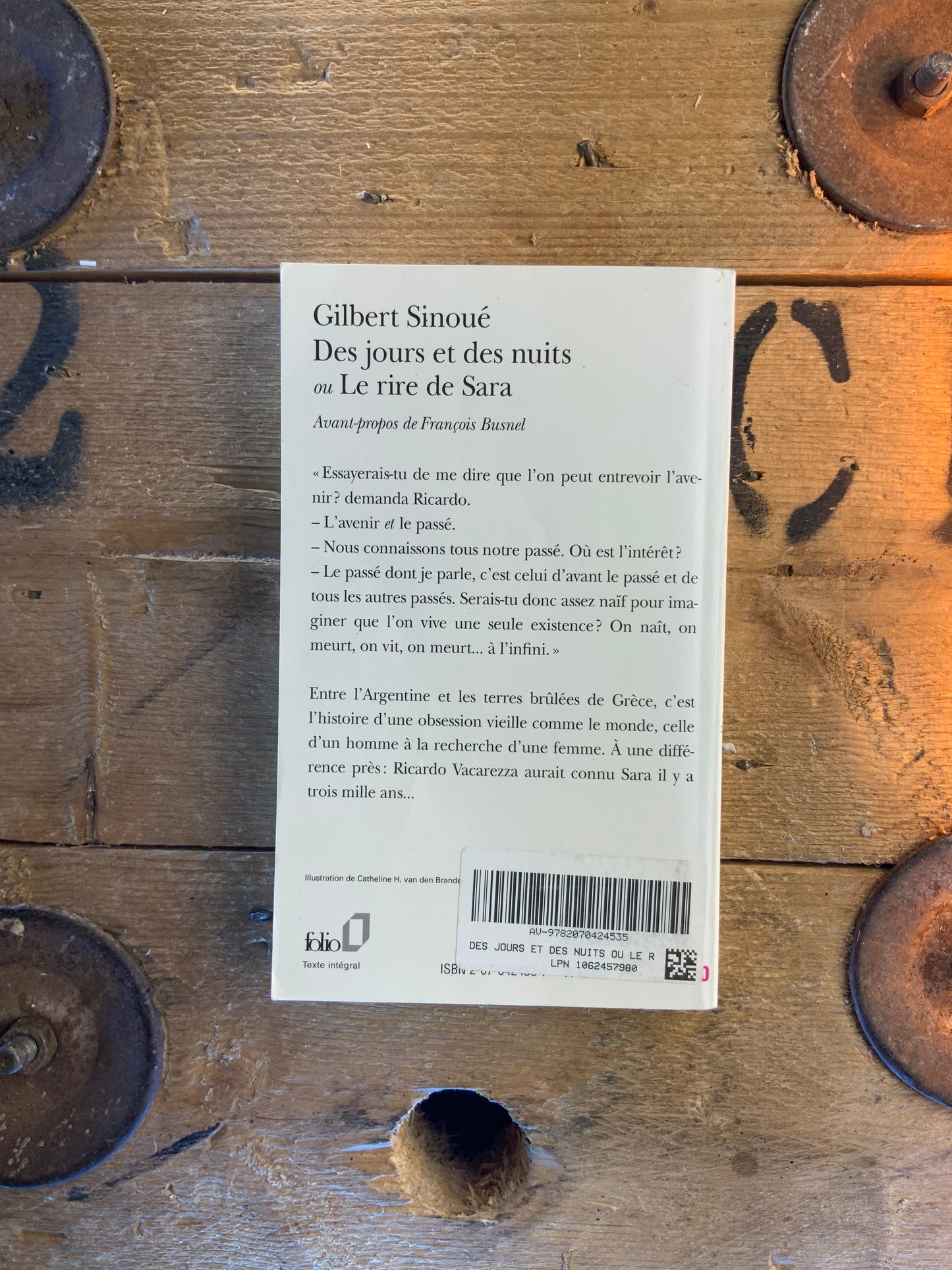 Des jours et des nuits, ou Le rire de Sara - Gilbert Sinoué